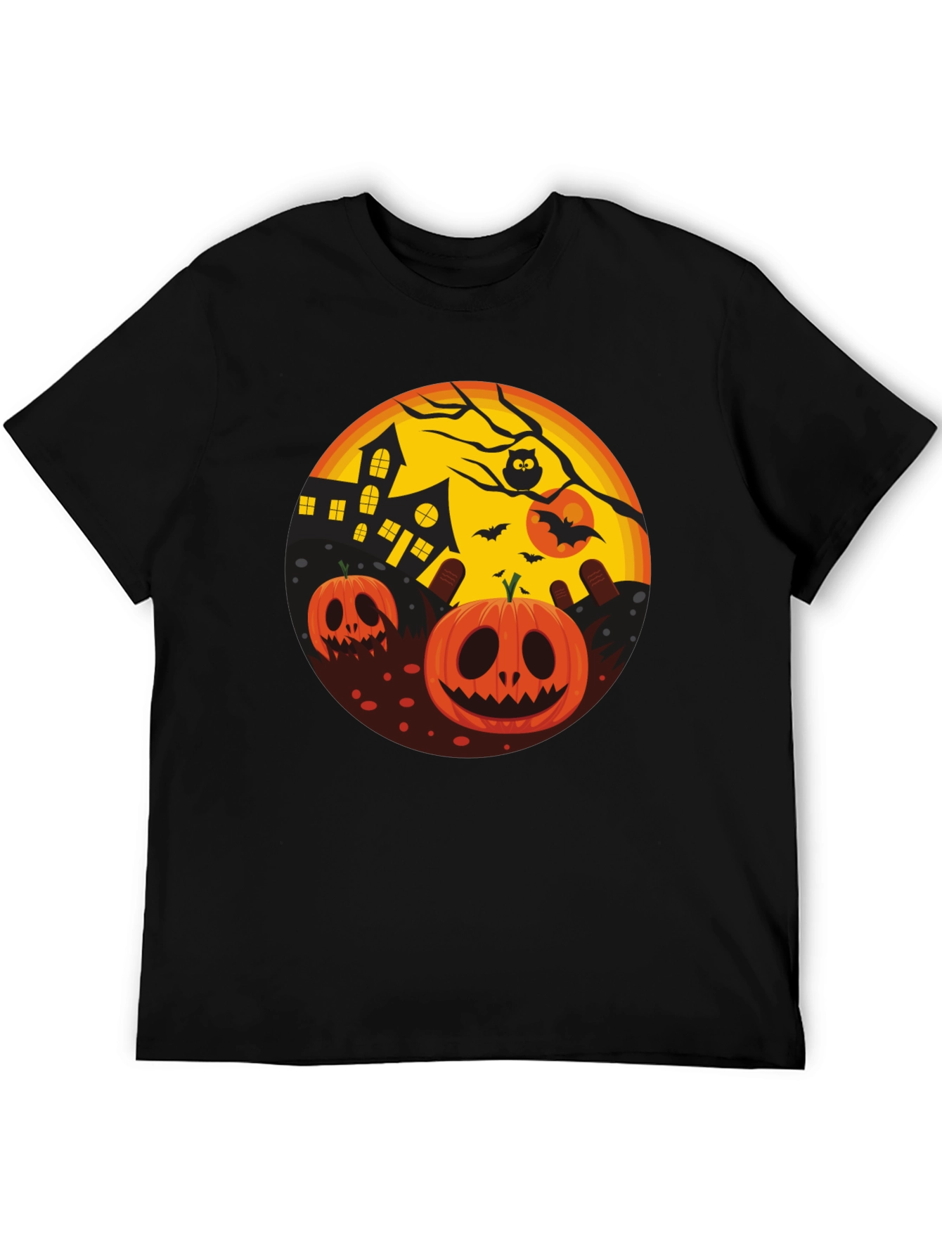 Halloween Pumpkin T-Shirt - Spooky Season Tee