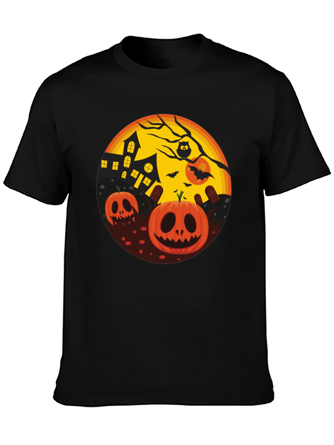 Halloween Pumpkin T-Shirt - Spooky Season Tee