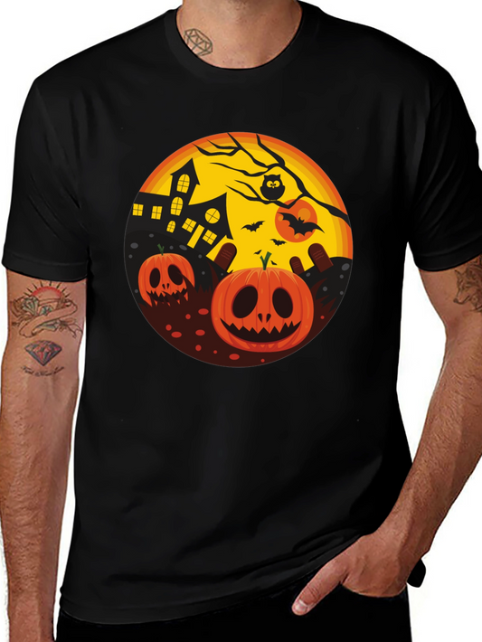 Halloween Pumpkin T-Shirt - Spooky Season Tee