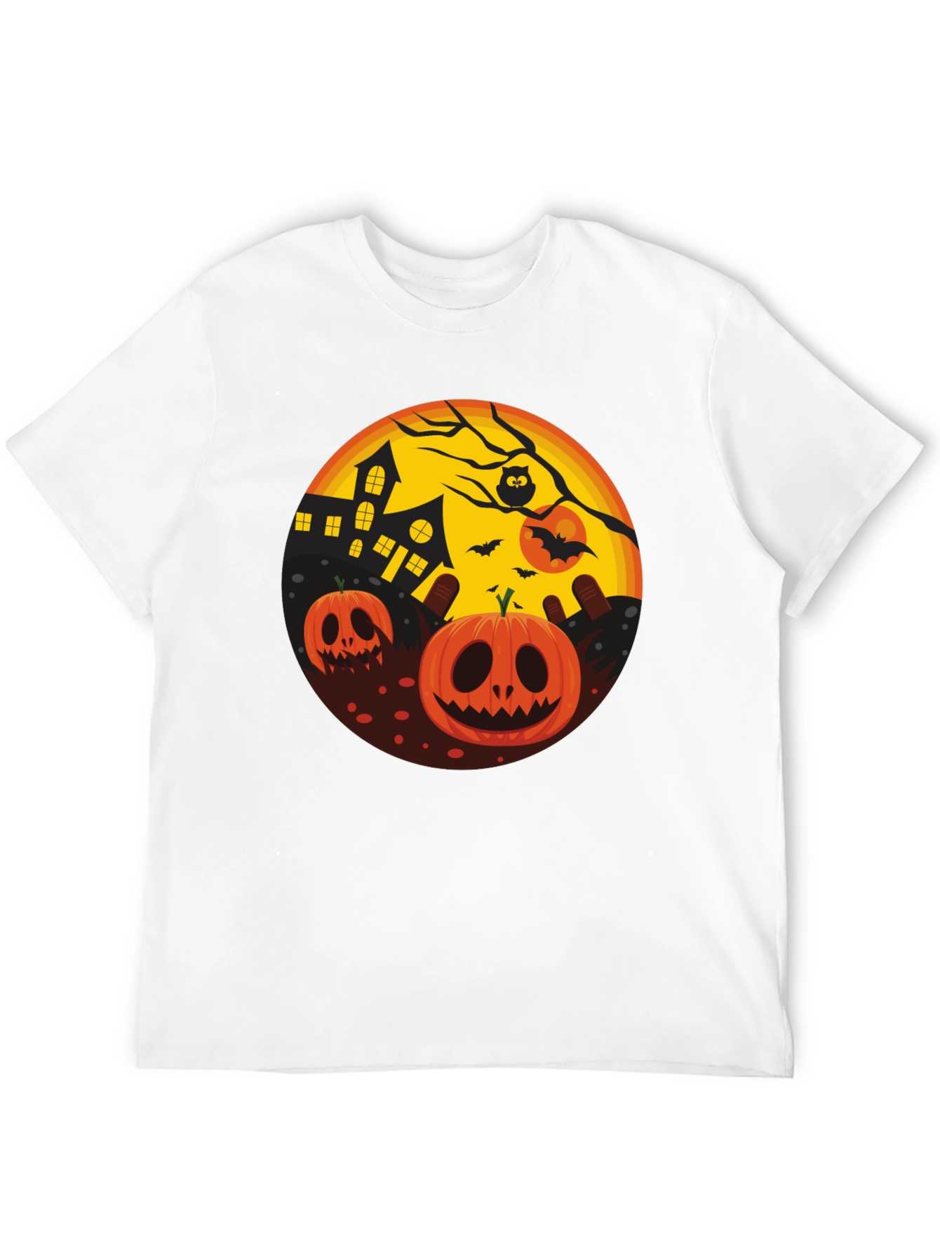 Halloween Pumpkin T-Shirt - Spooky Season Tee