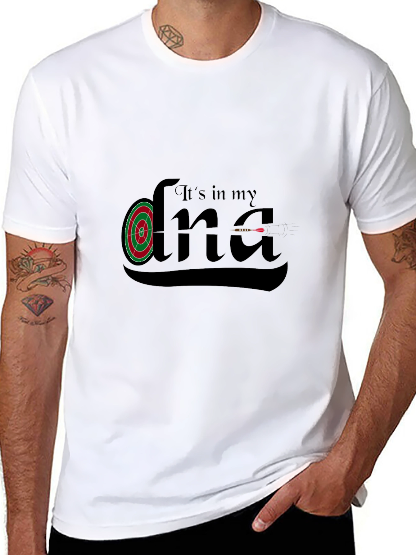 Its in My DNA Darts Graphic T-Shirt