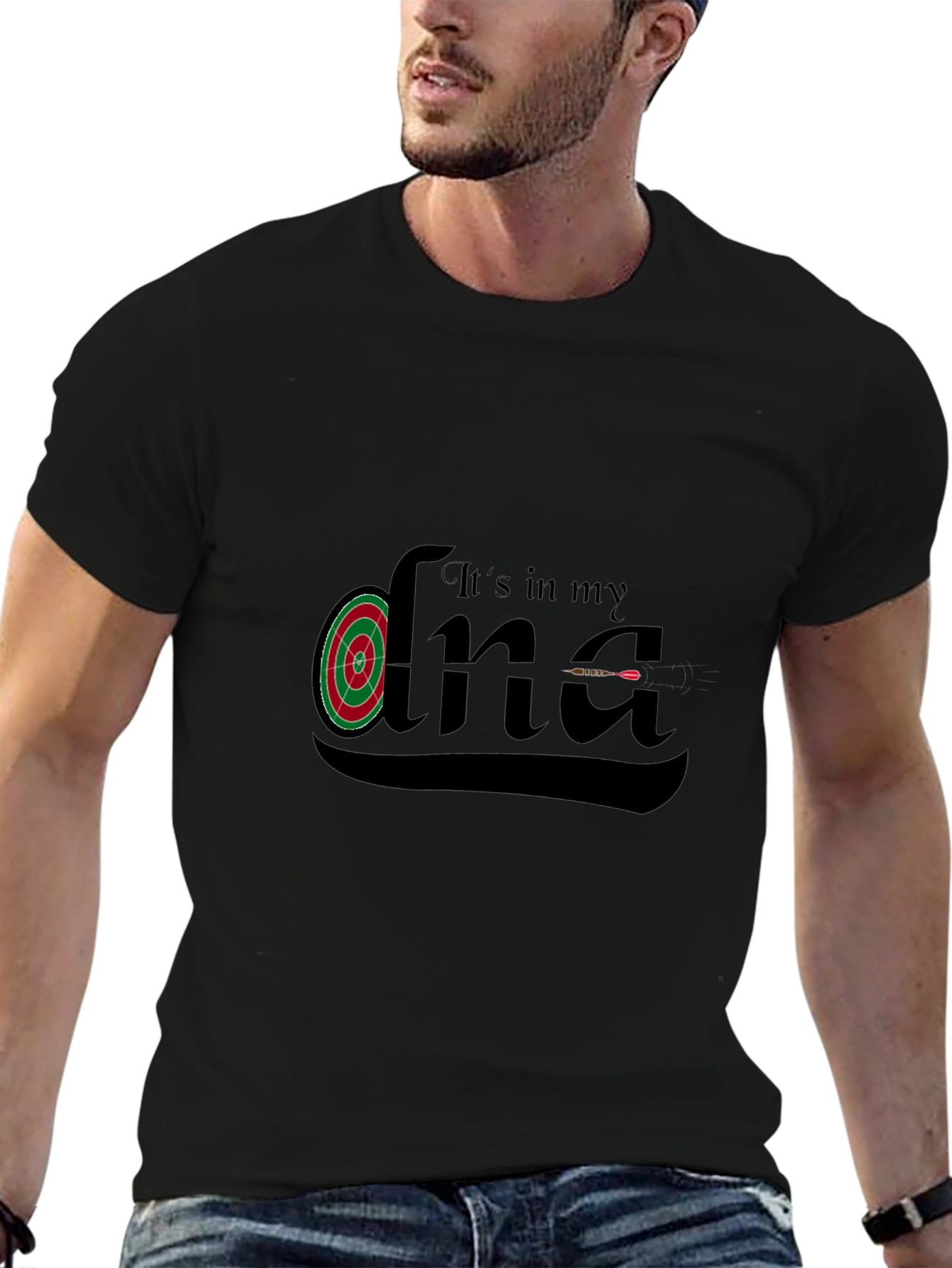 Its in My DNA Darts Graphic T-Shirt