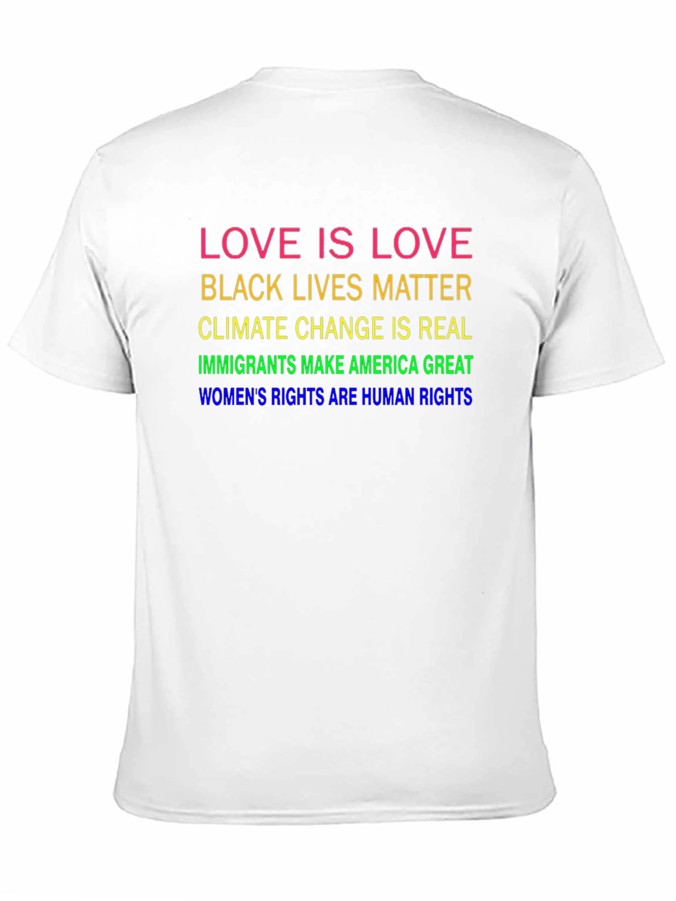 Equality & Awareness Graphic Tee - Black