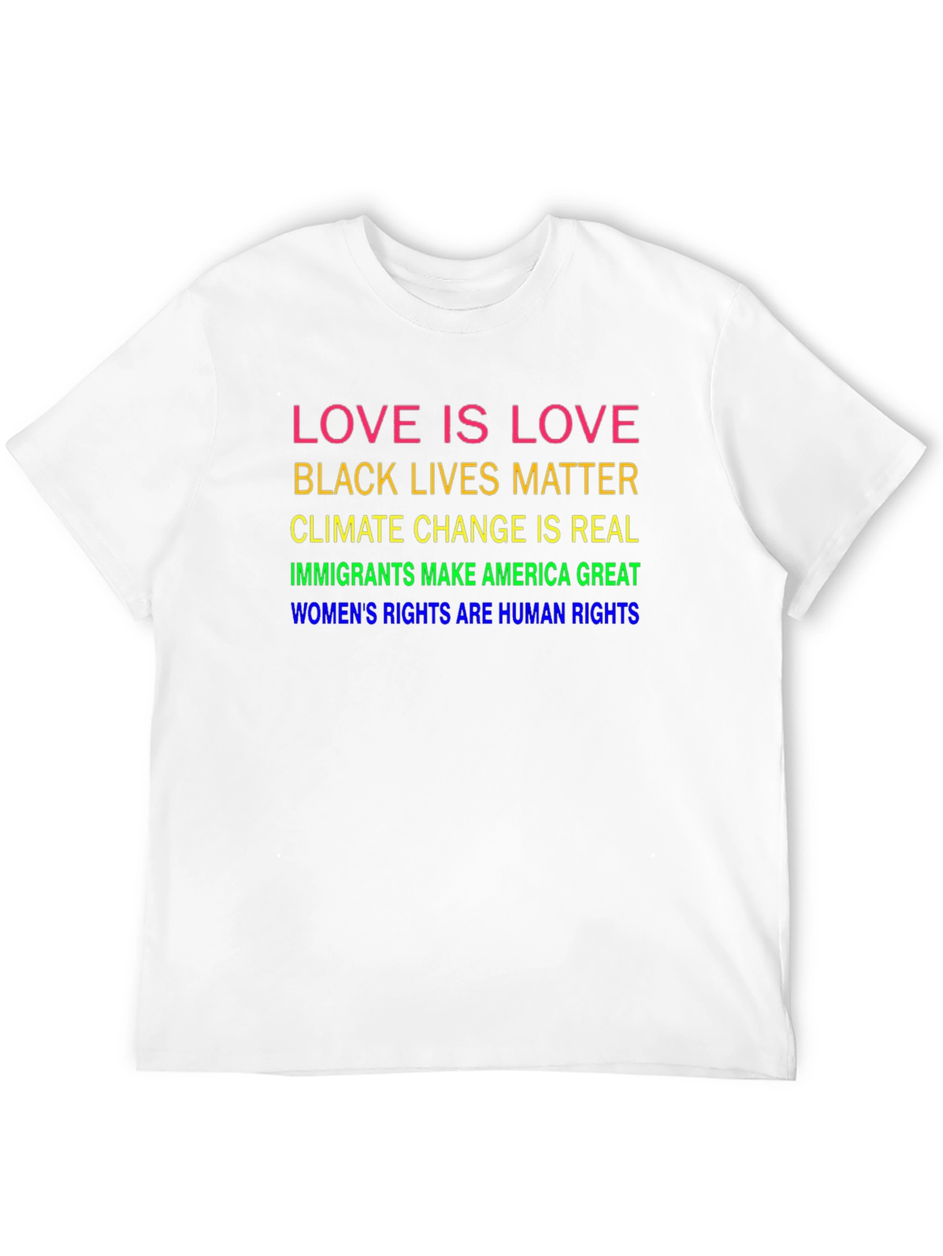 Equality & Awareness Graphic Tee - Black