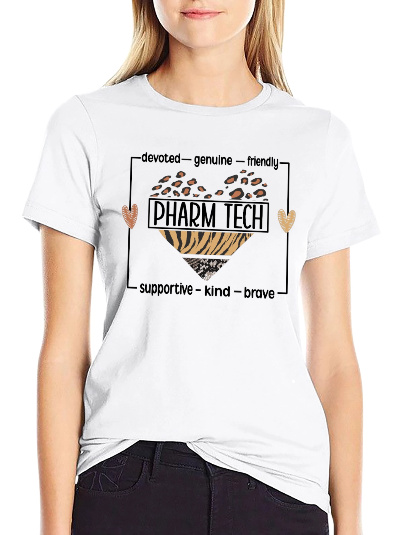 Pharm Tech Heart Graphic Tee - Unisex