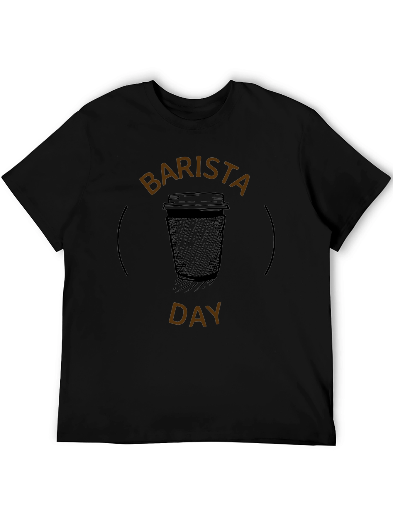 Barista Day Graphic Tee - Black