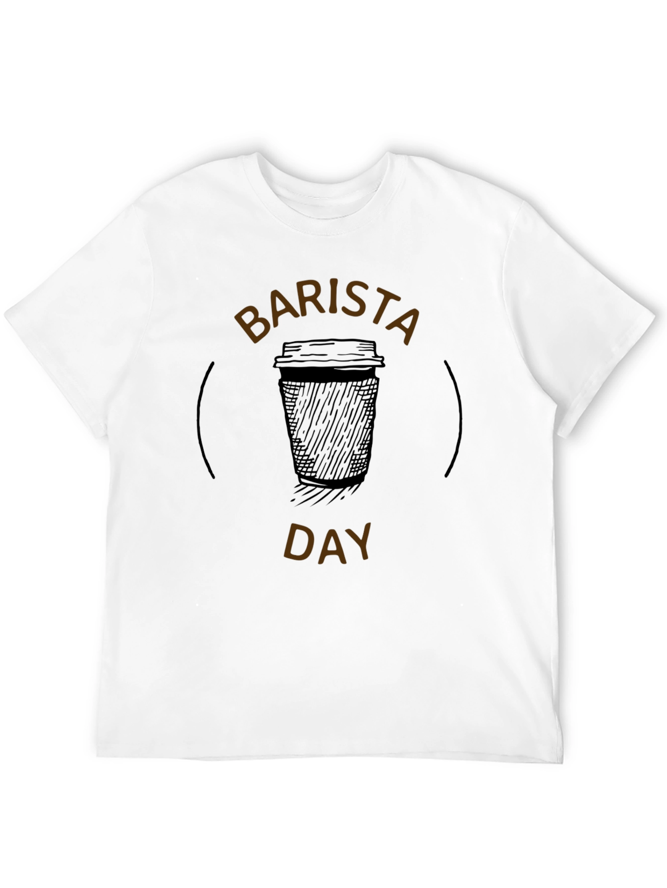 Barista Day Graphic Tee - Black