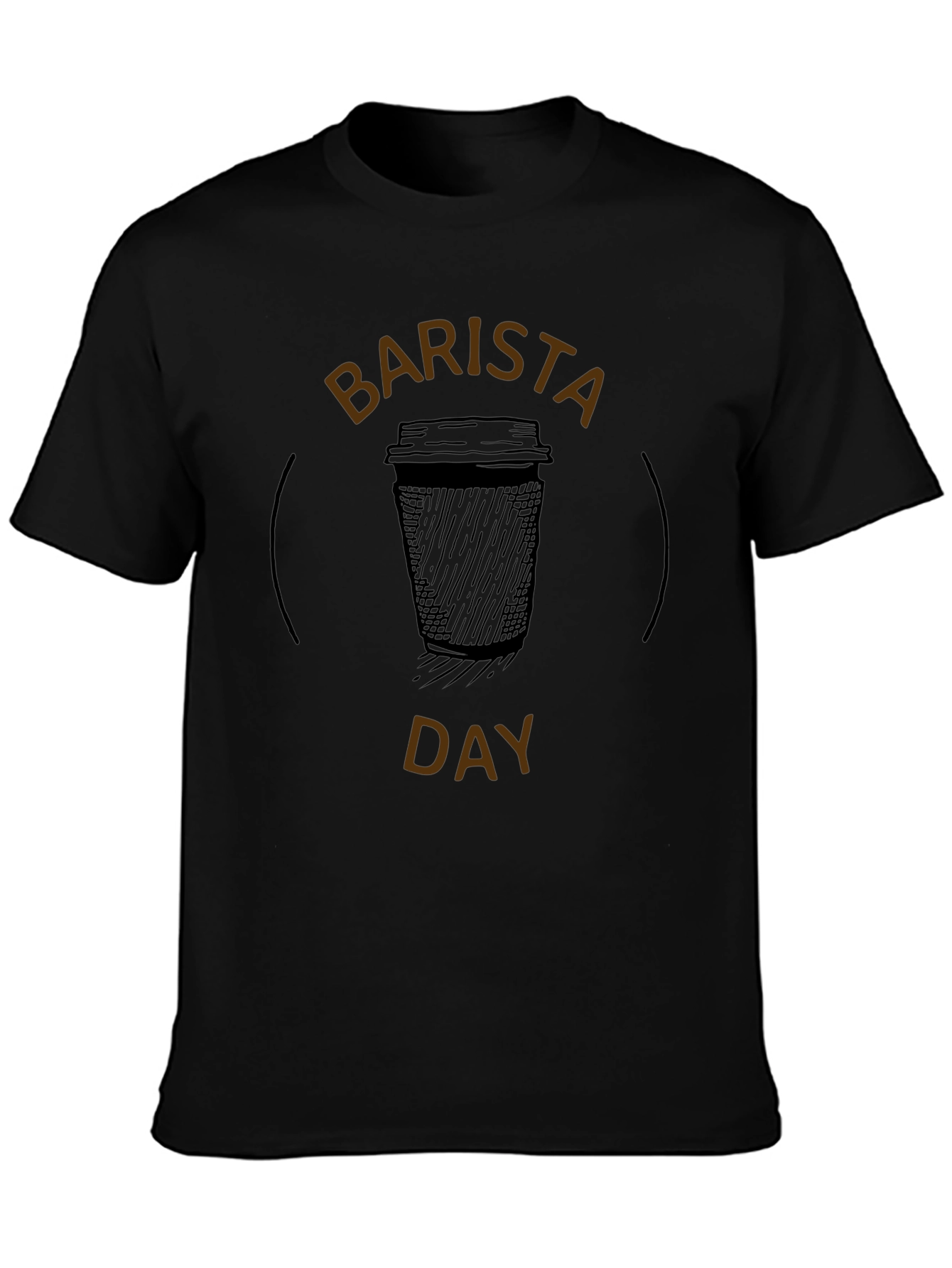 Barista Day Graphic Tee - Black
