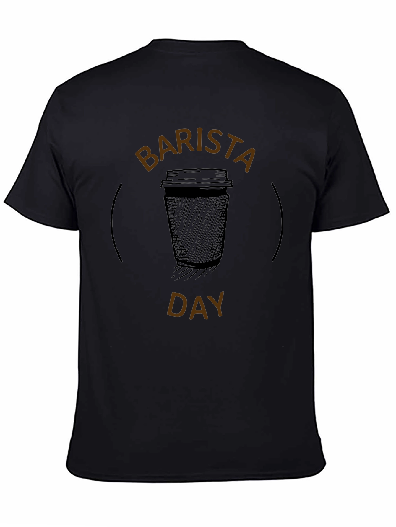 Barista Day Graphic Tee - Black