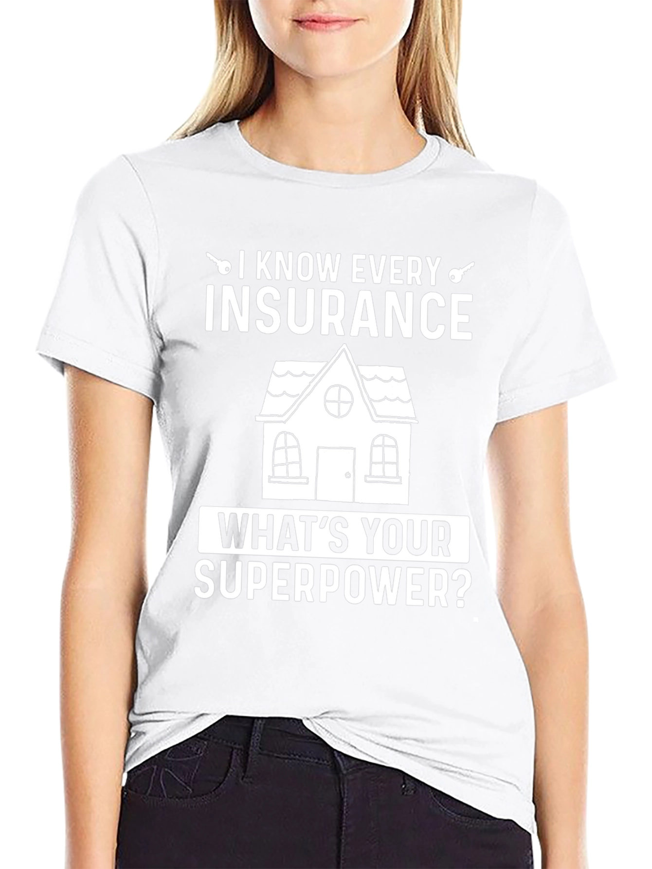 Insurance Superpower T-Shirt - Agent Gift
