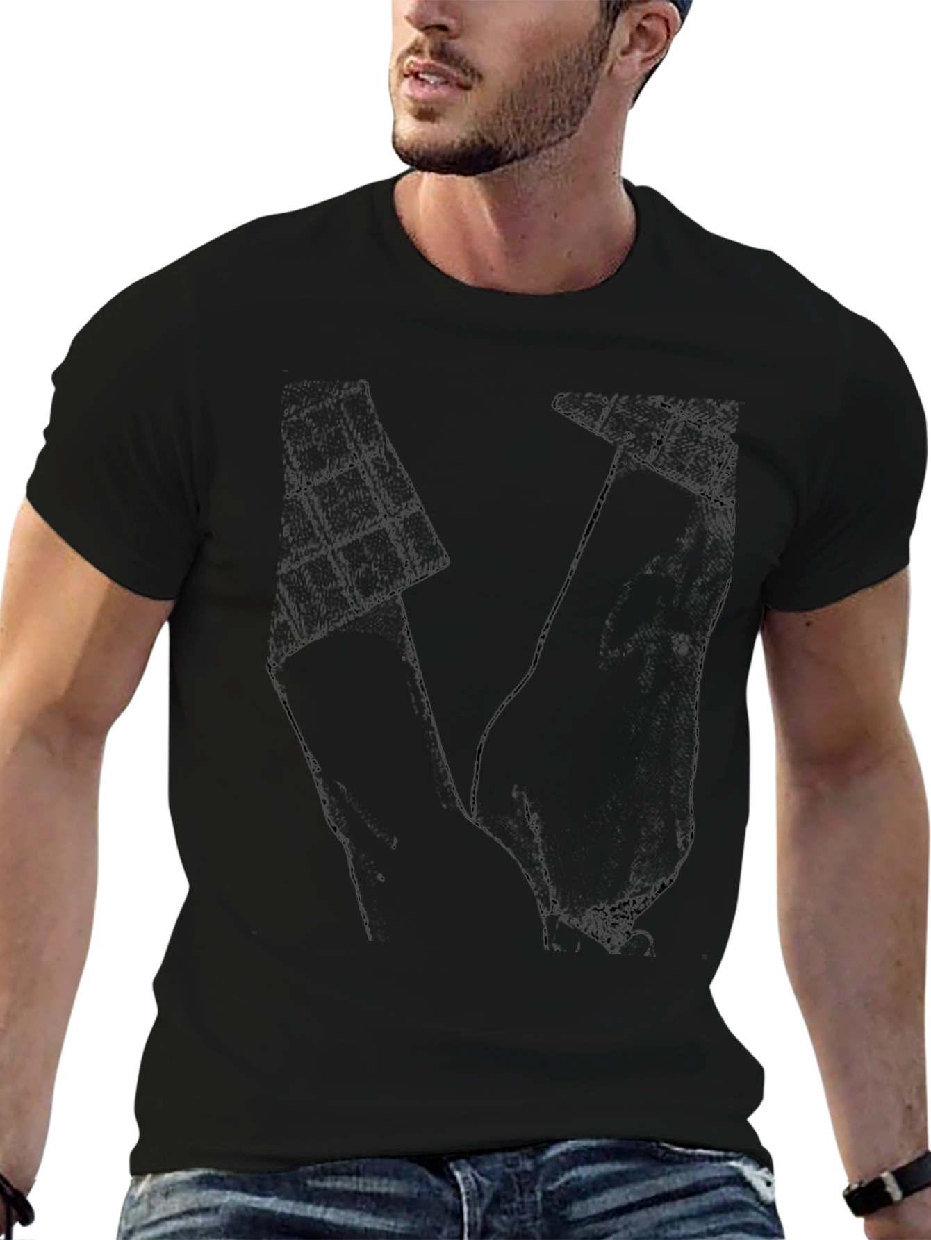 Graphic Print Mens T-Shirt