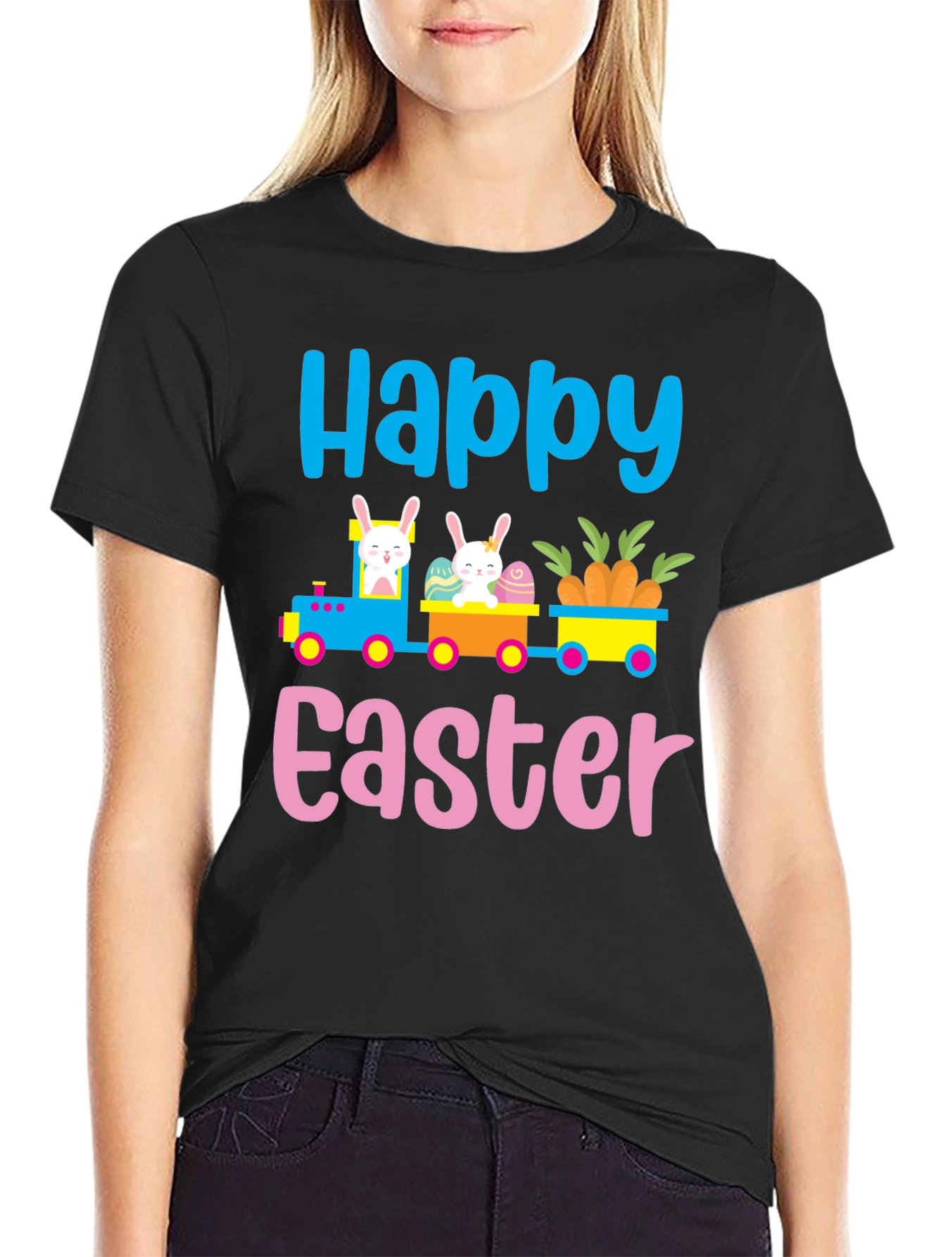 Happy Easter Train T-Shirt