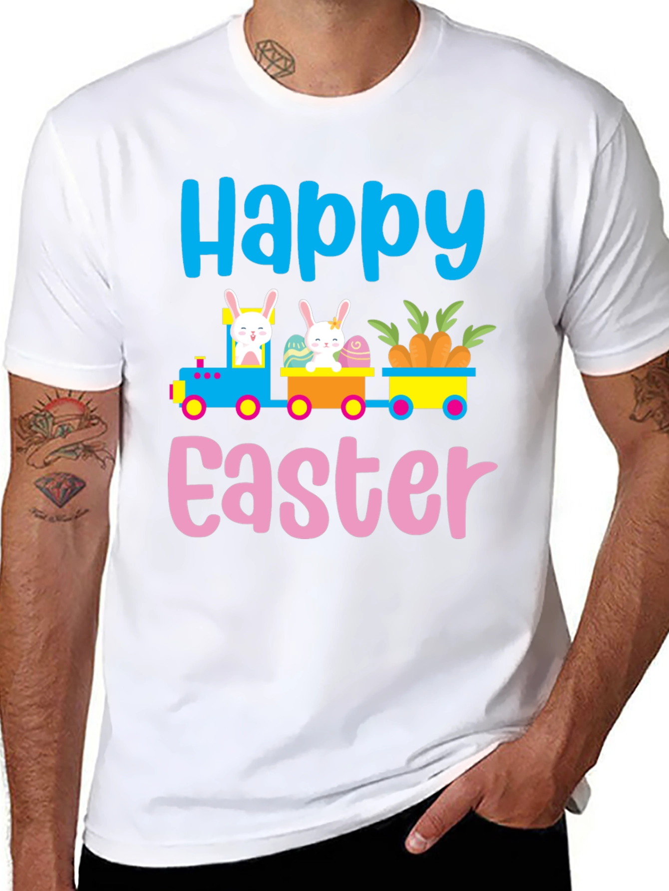Happy Easter Train T-Shirt
