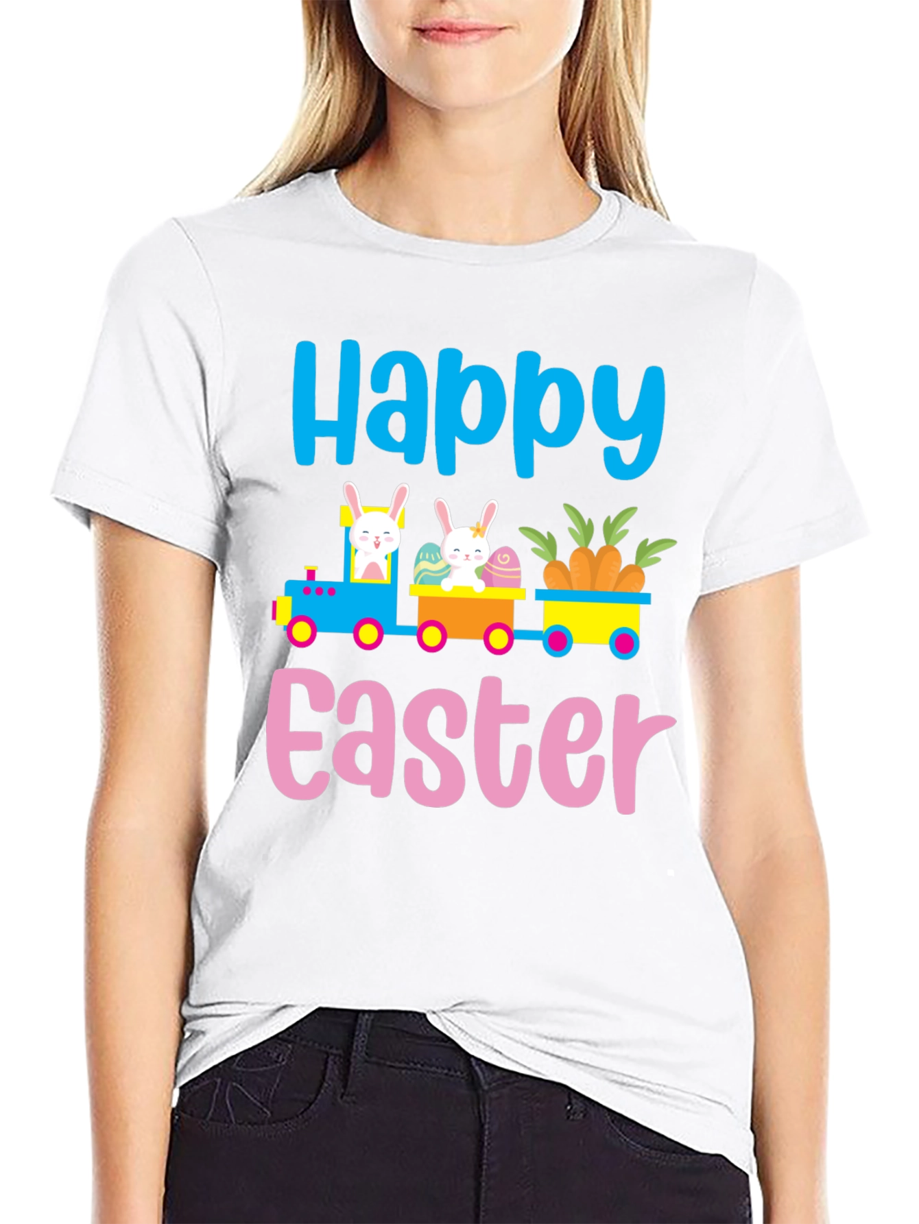 Happy Easter Train T-Shirt