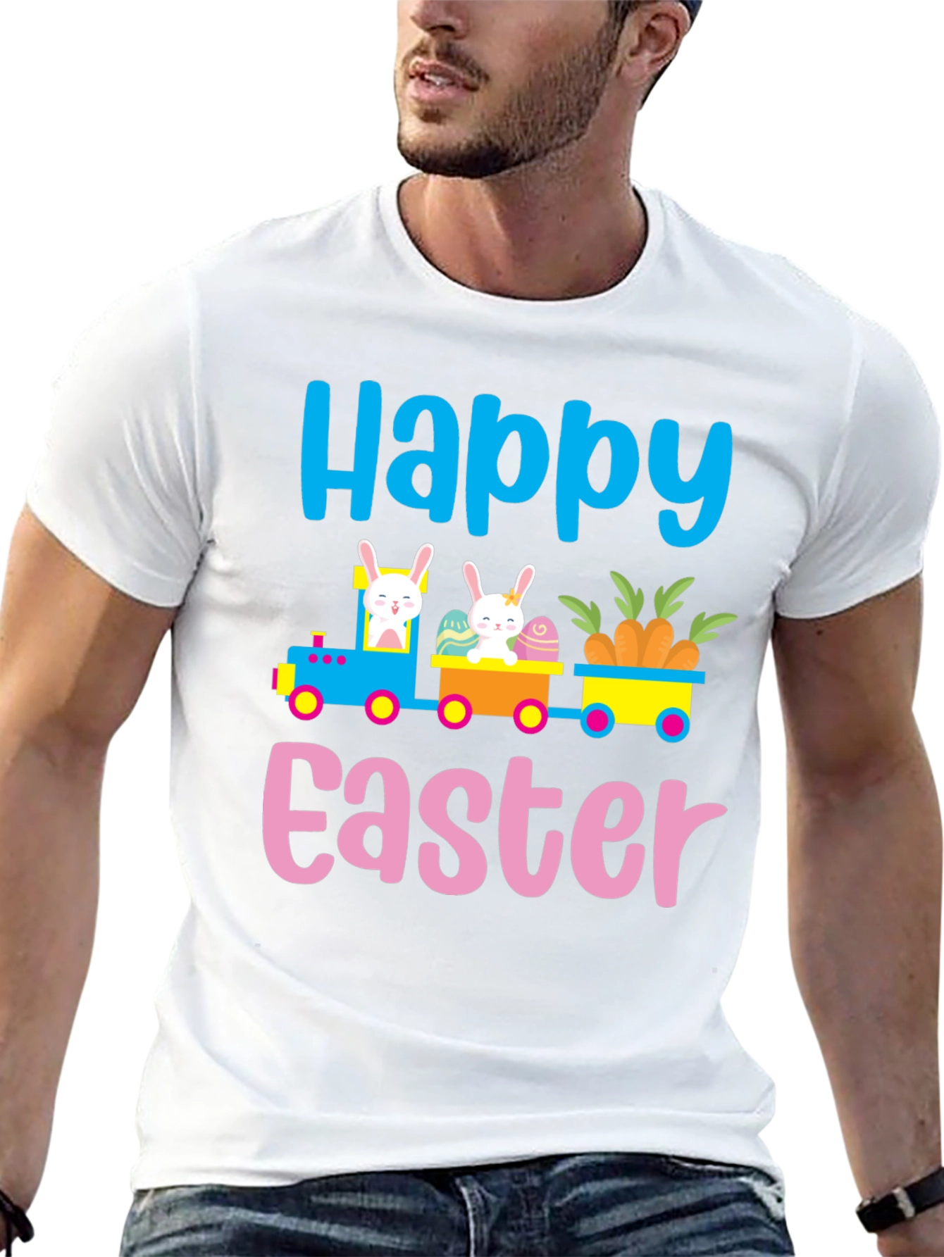 Happy Easter Train T-Shirt