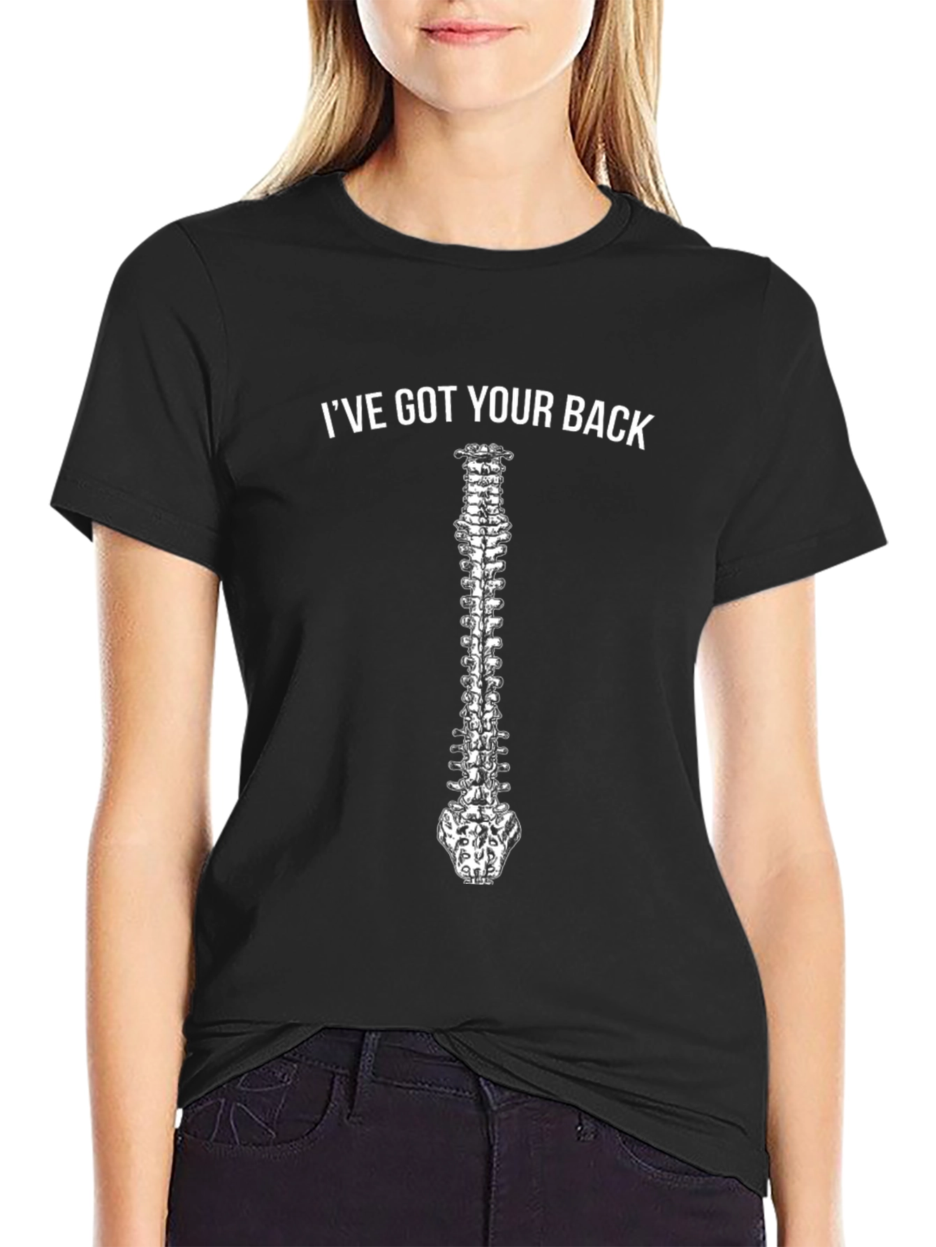 Ive Got Your Back Spine Graphic Tee