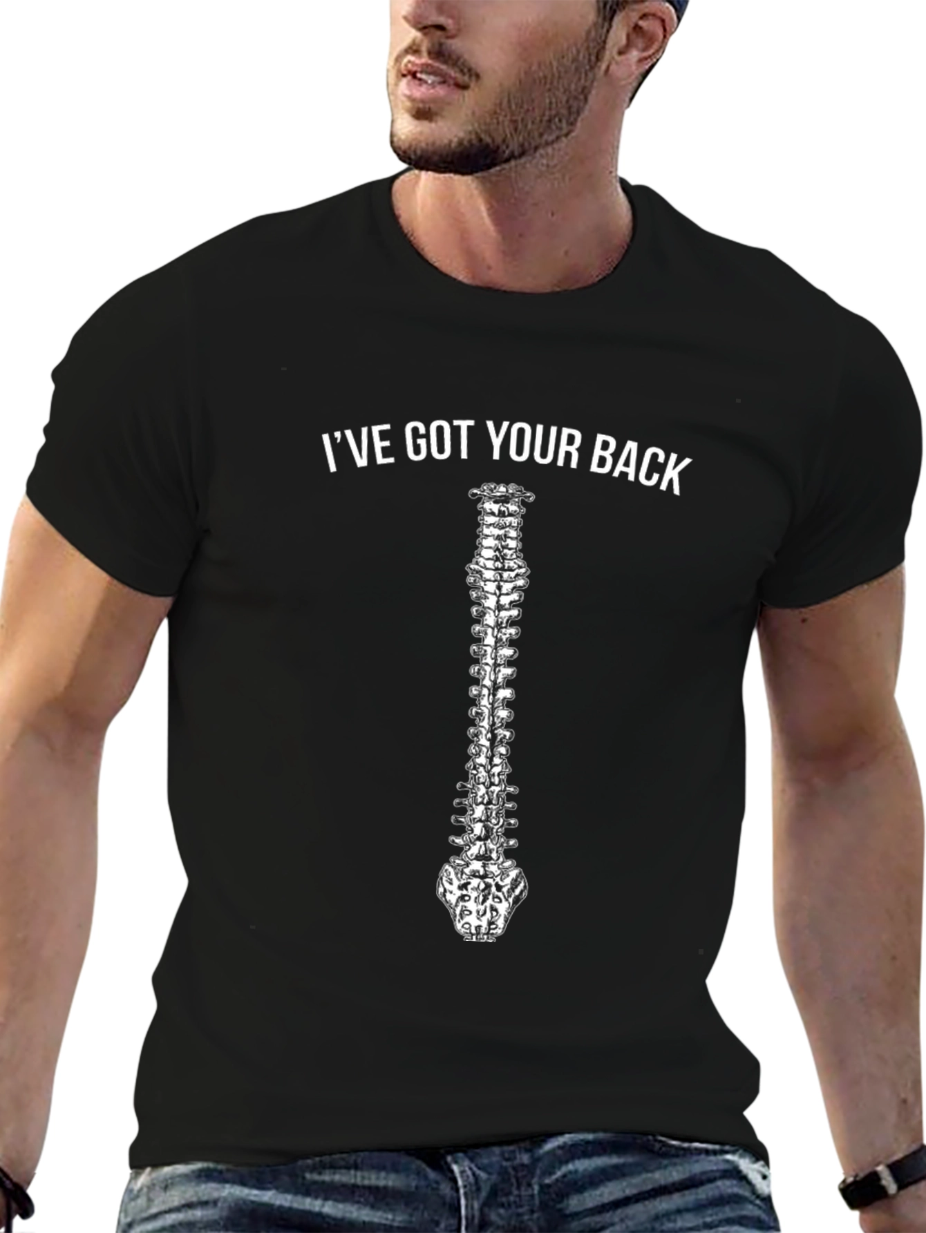 Ive Got Your Back Spine Graphic Tee