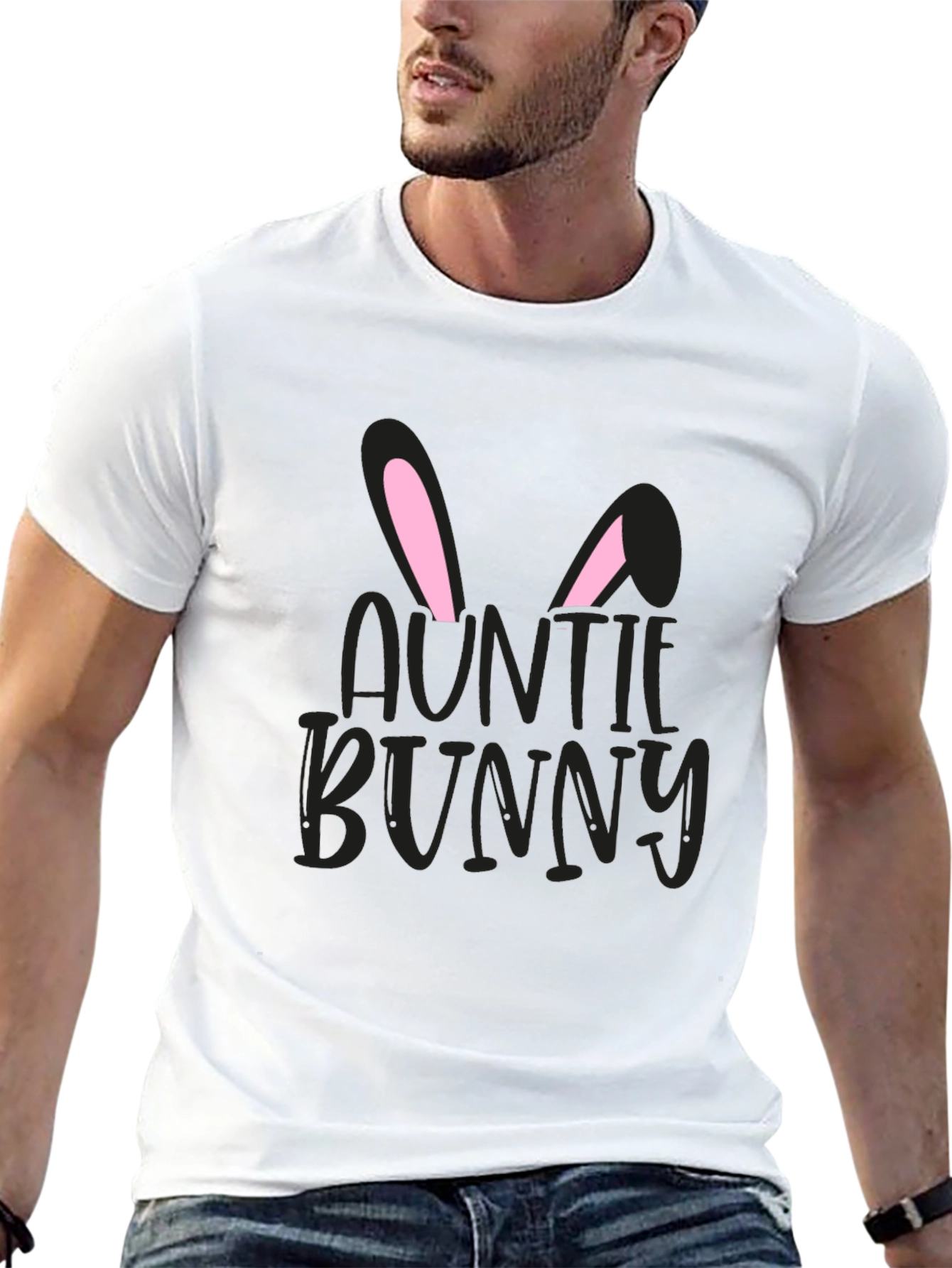 Auntie Bunny Easter T-Shirt