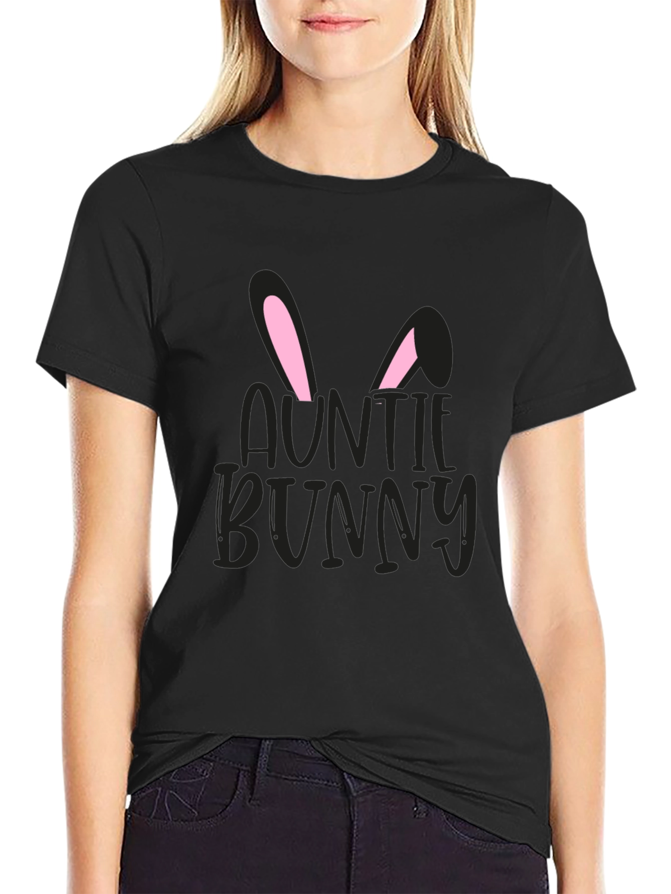 Auntie Bunny Easter T-Shirt