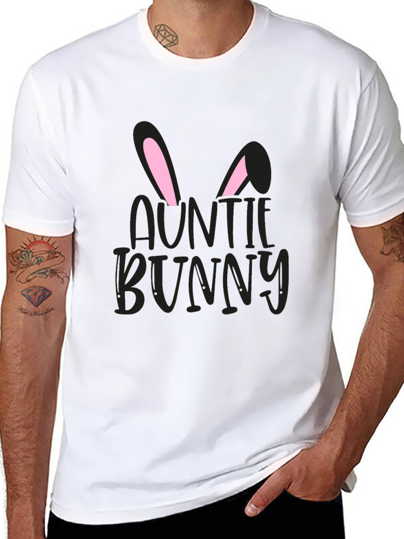 Auntie Bunny Easter T-Shirt