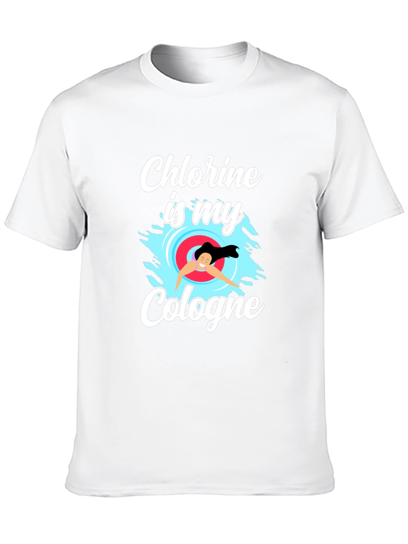 Chlorine Is My Cologne T-Shirt - Swimmer Gift
