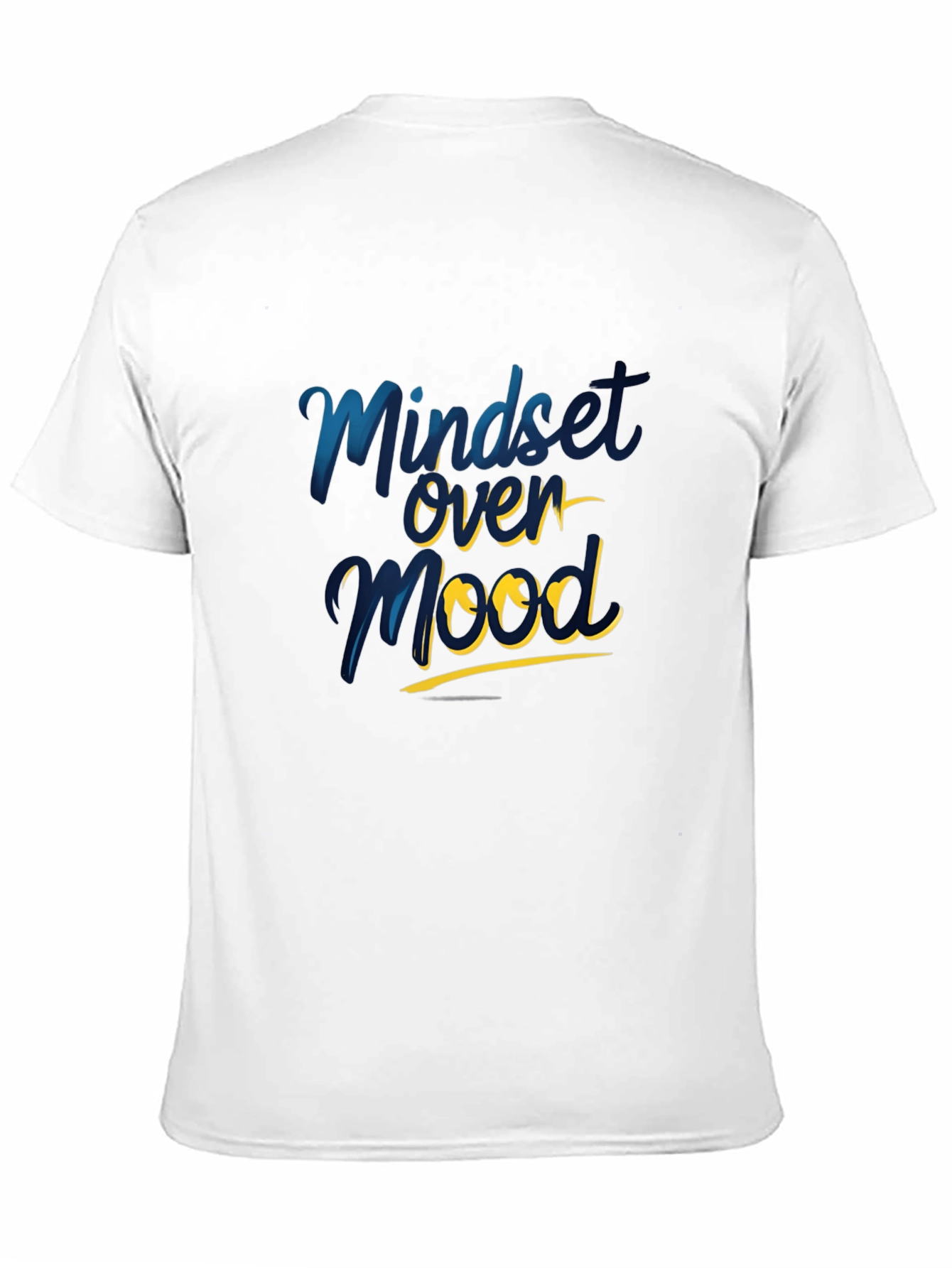 Mindset Over Mood Black Graphic Tee