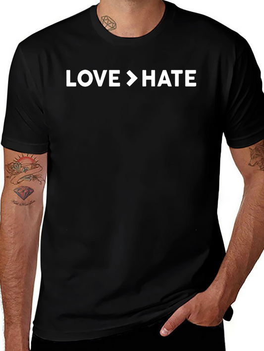 Love Over Hate Graphic Tee