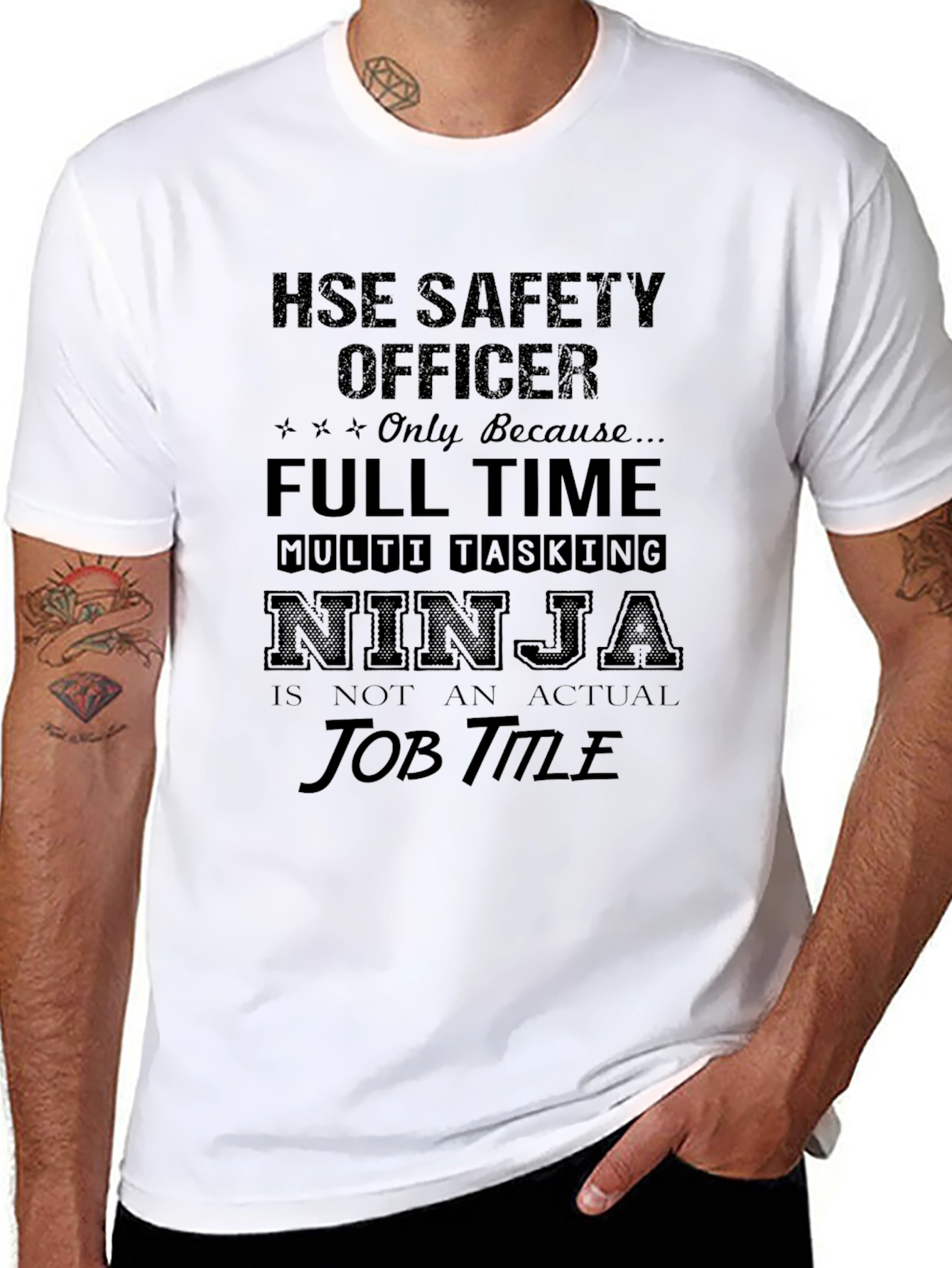 HSE Safety Officer Ninja T-Shirt