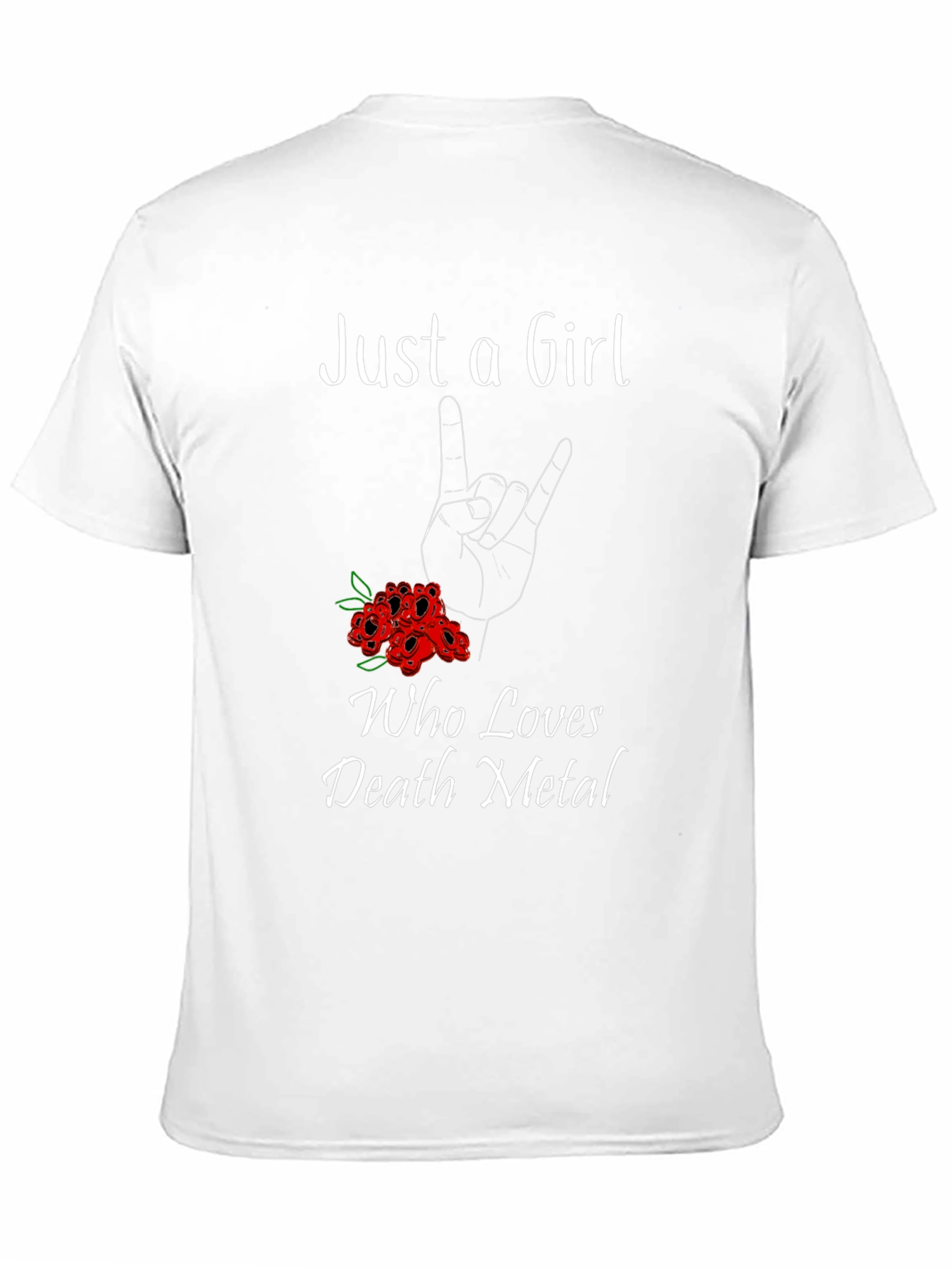 Just A Girl Who Loves Death Metal T-Shirt