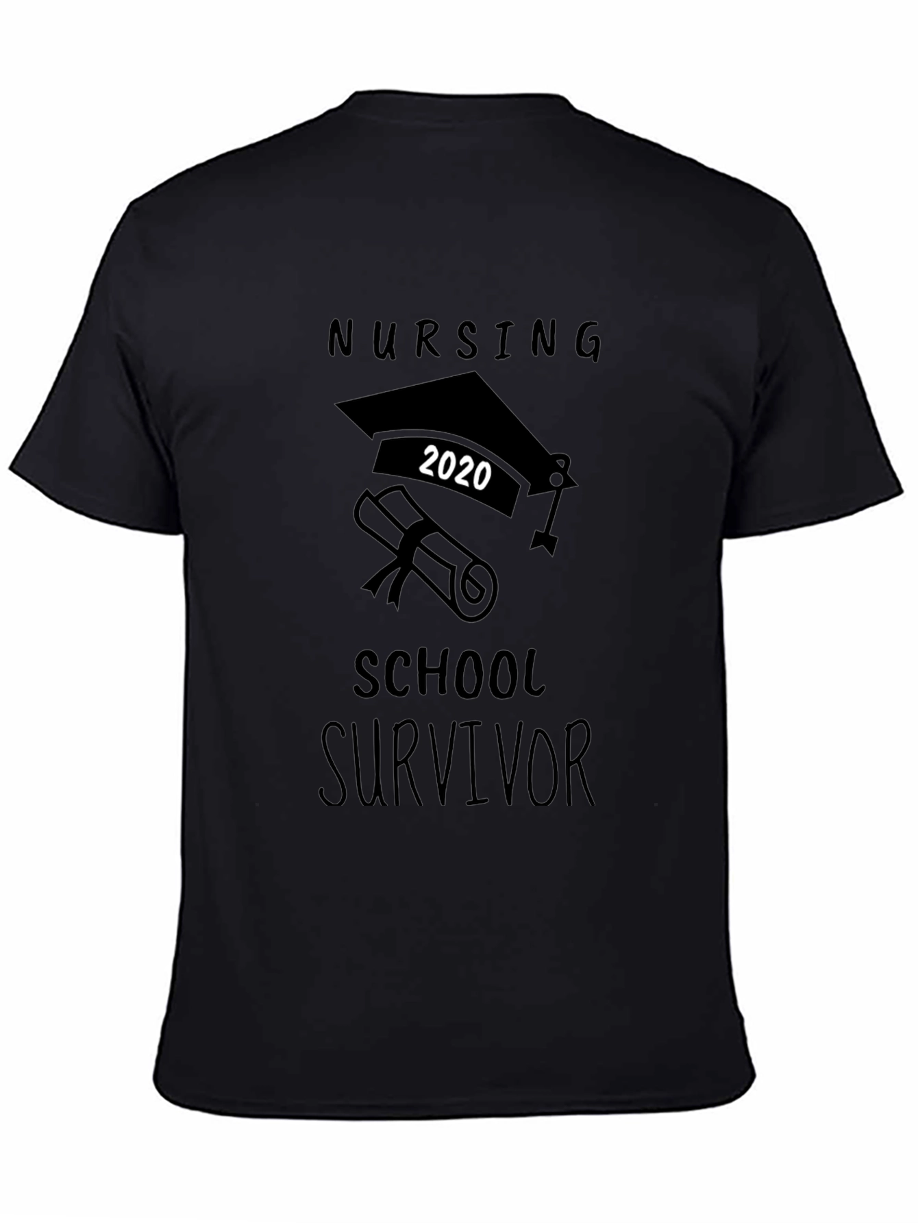 Nursing School Survivor 2020 Graduation T-Shirt