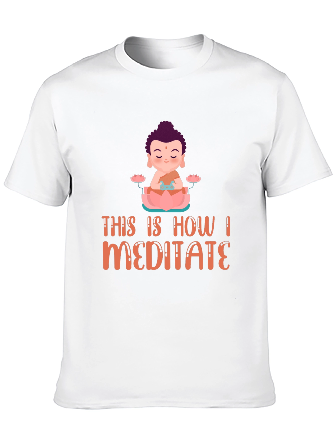 Meditate Buddha Graphic Tee - Unisex