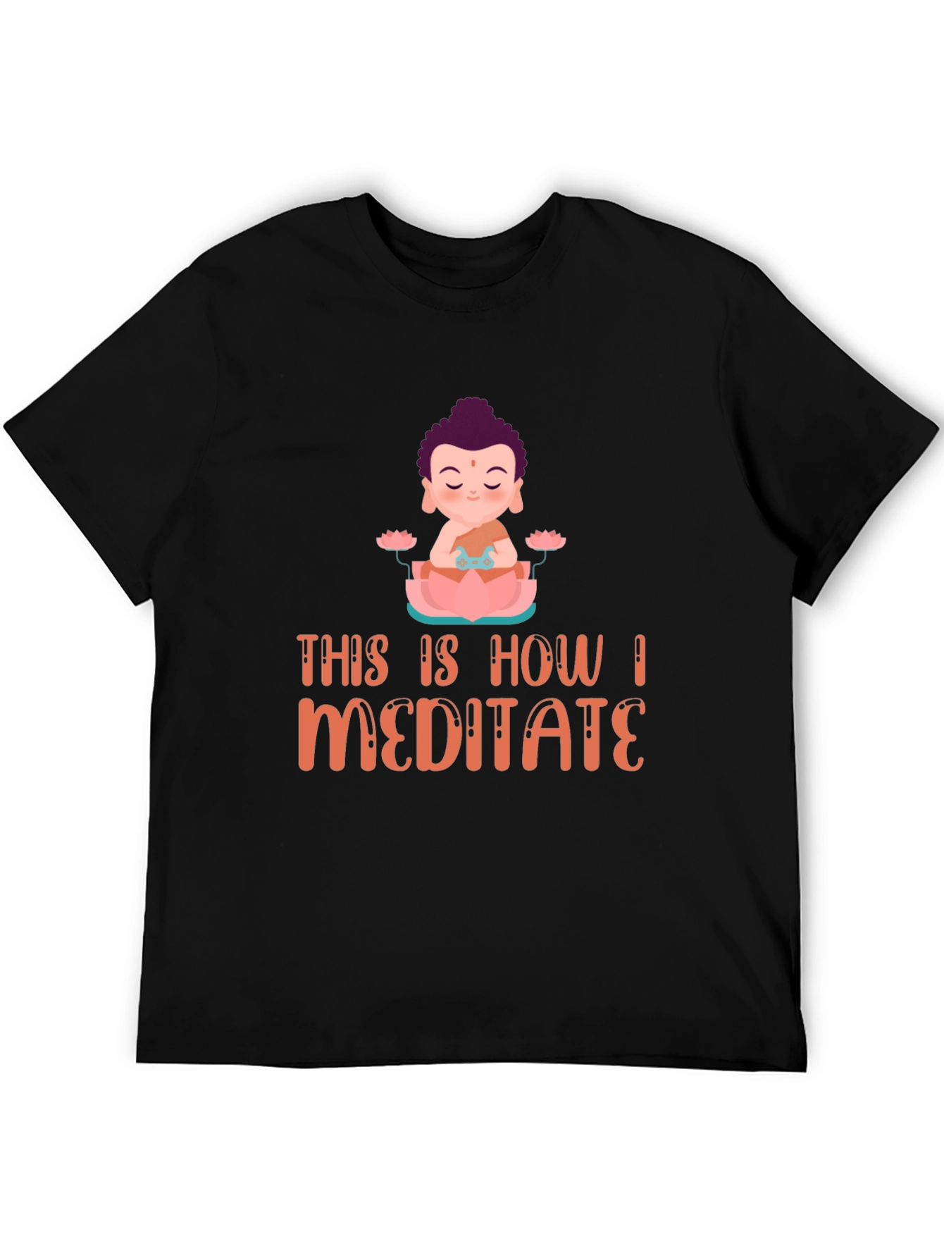 Meditate Buddha Graphic Tee - Unisex