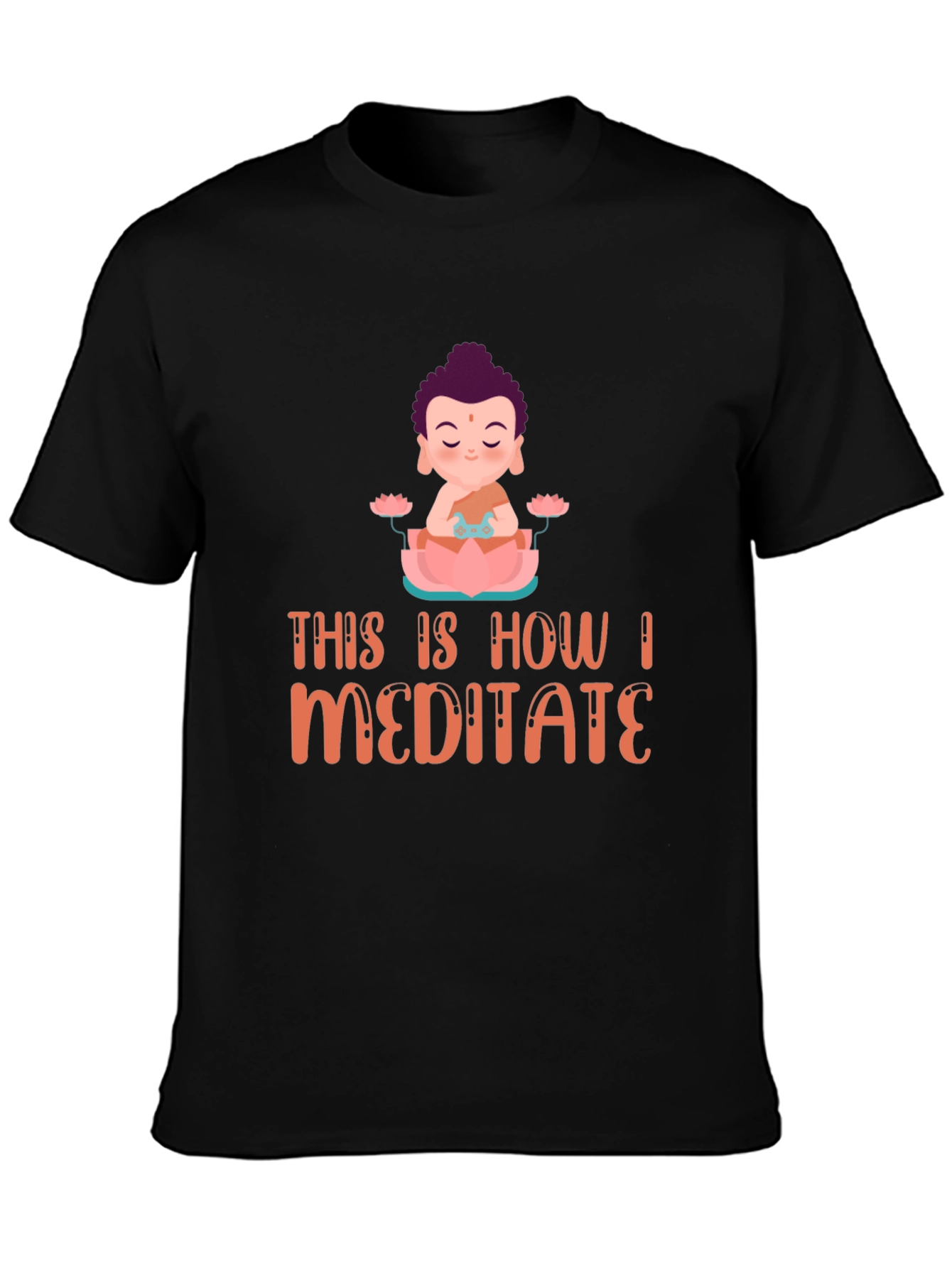 Meditate Buddha Graphic Tee - Unisex