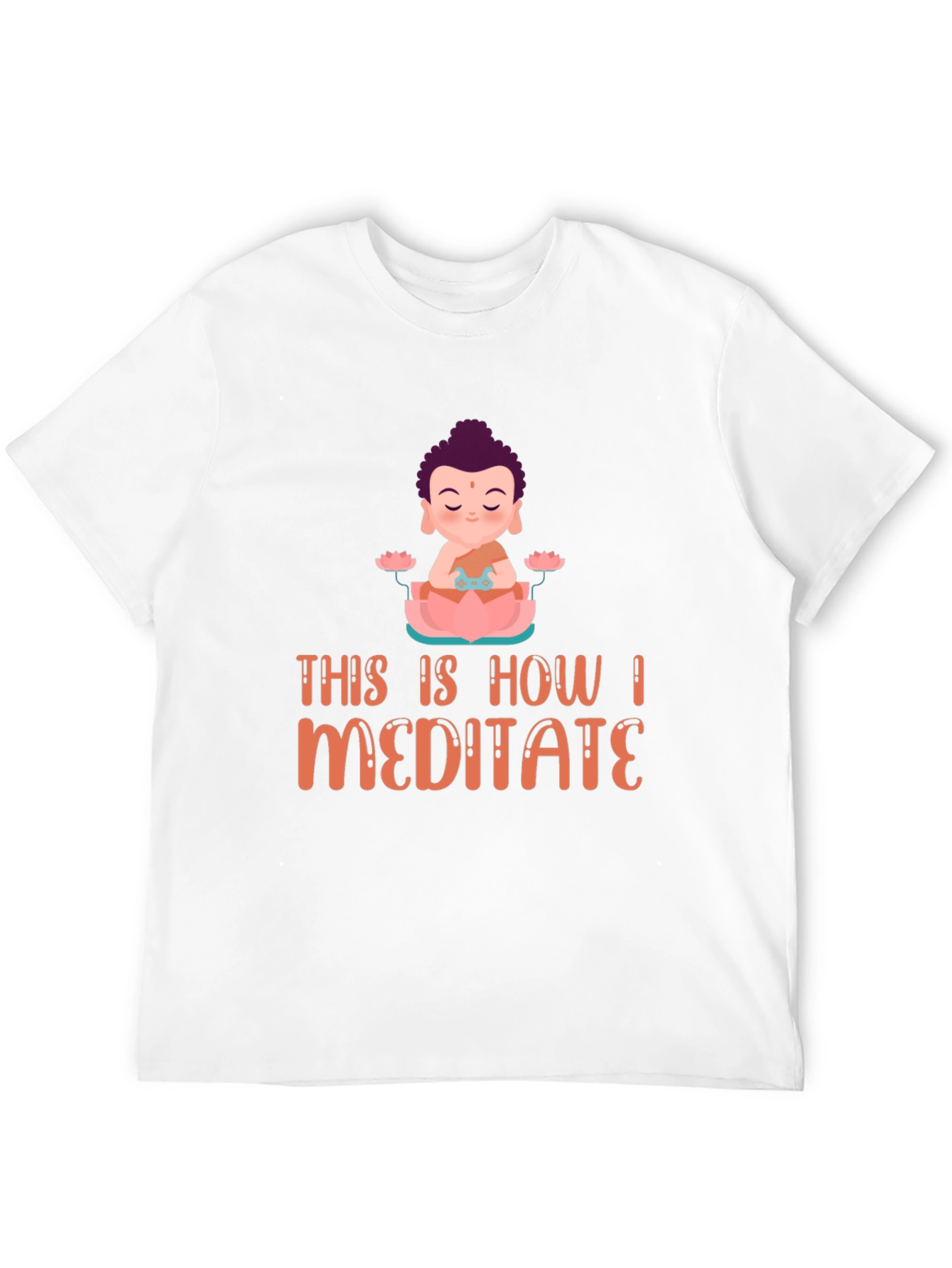 Meditate Buddha Graphic Tee - Unisex