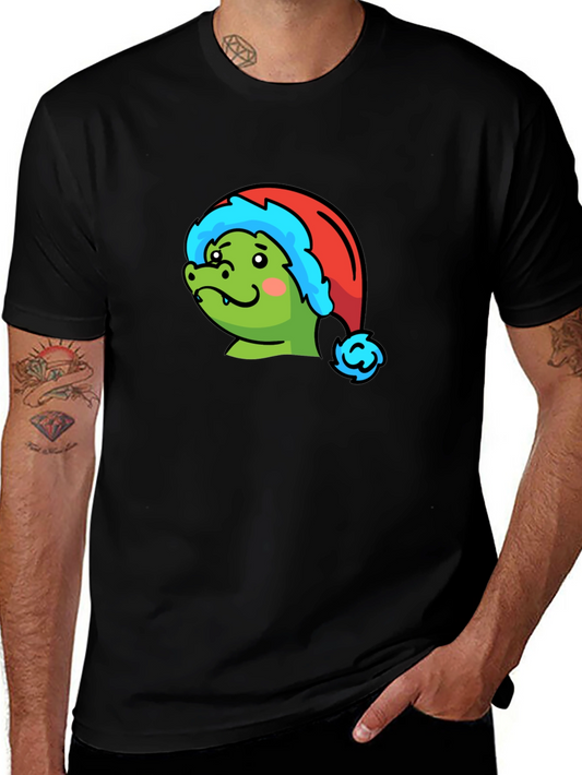Festive Dino Tee - Holiday Apparel