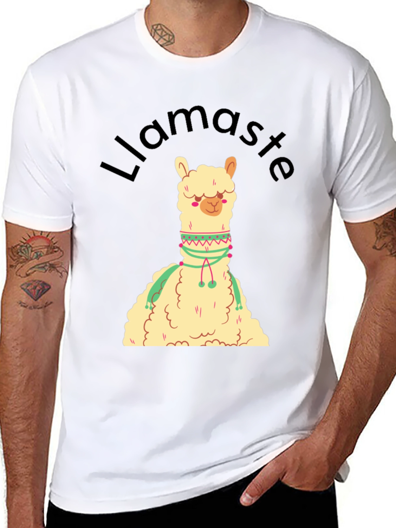 Llamaste Graphic Tee - Cute Llama T-Shirt