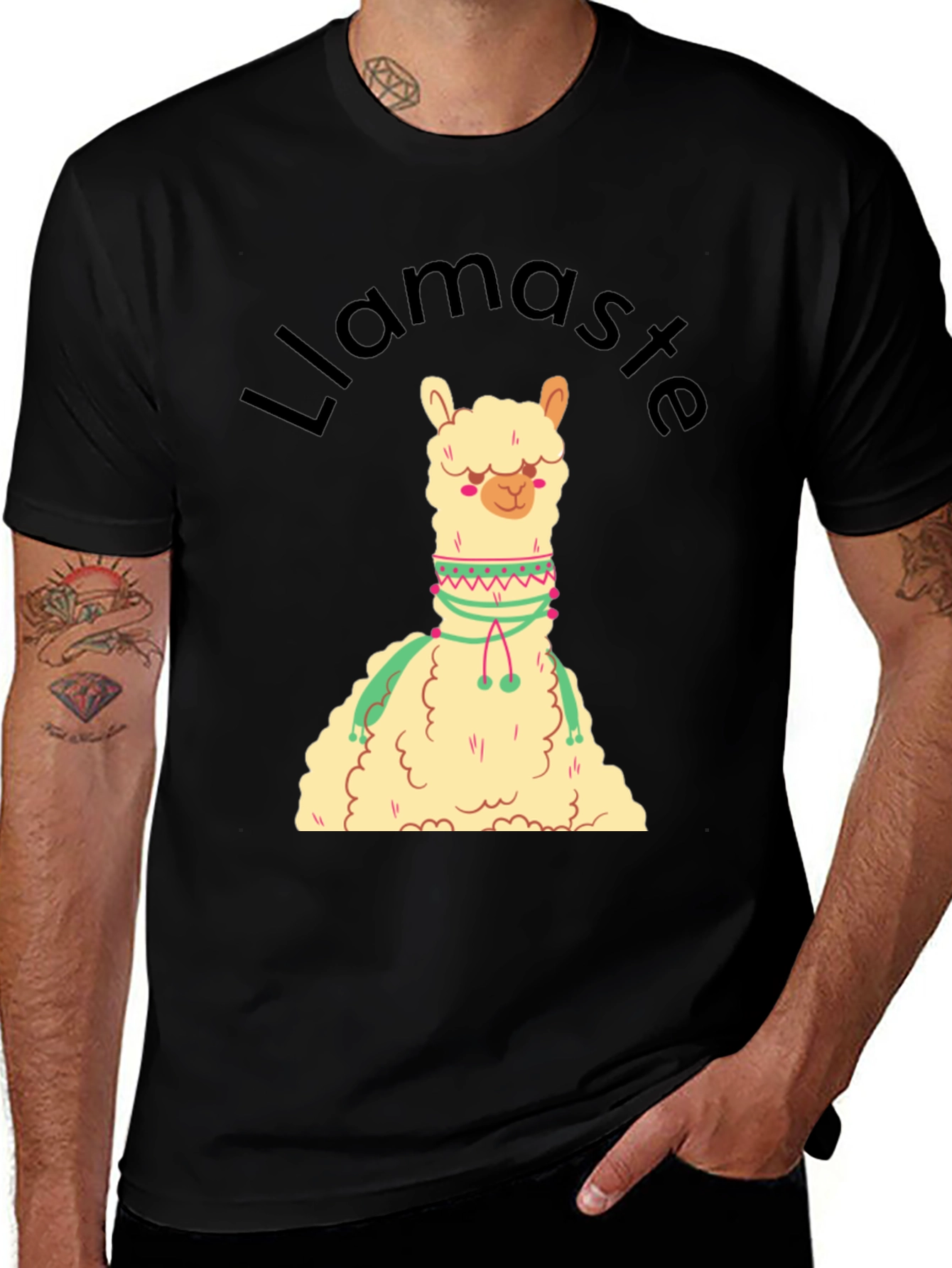 Llamaste Graphic Tee - Cute Llama T-Shirt
