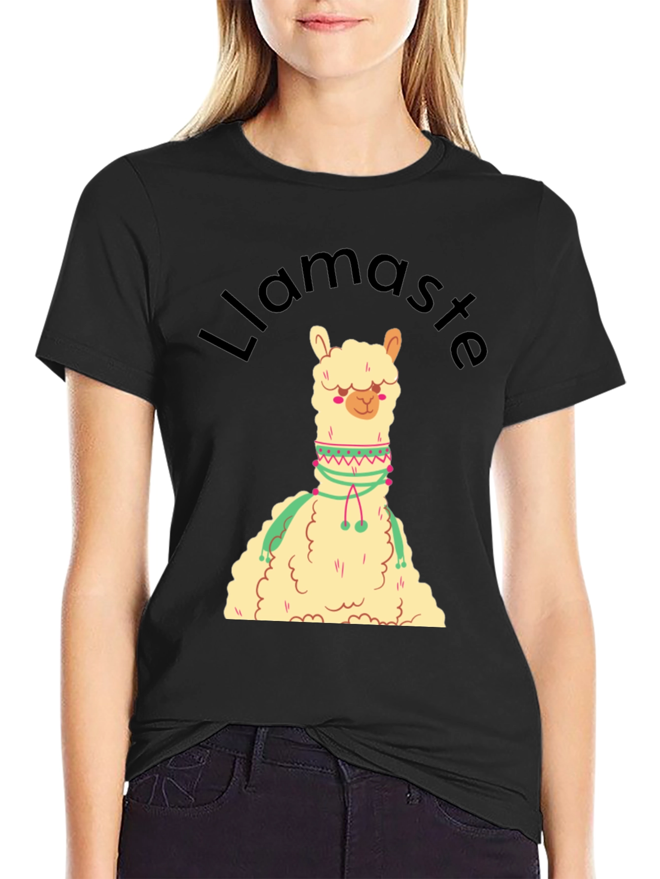 Llamaste Graphic Tee - Cute Llama T-Shirt