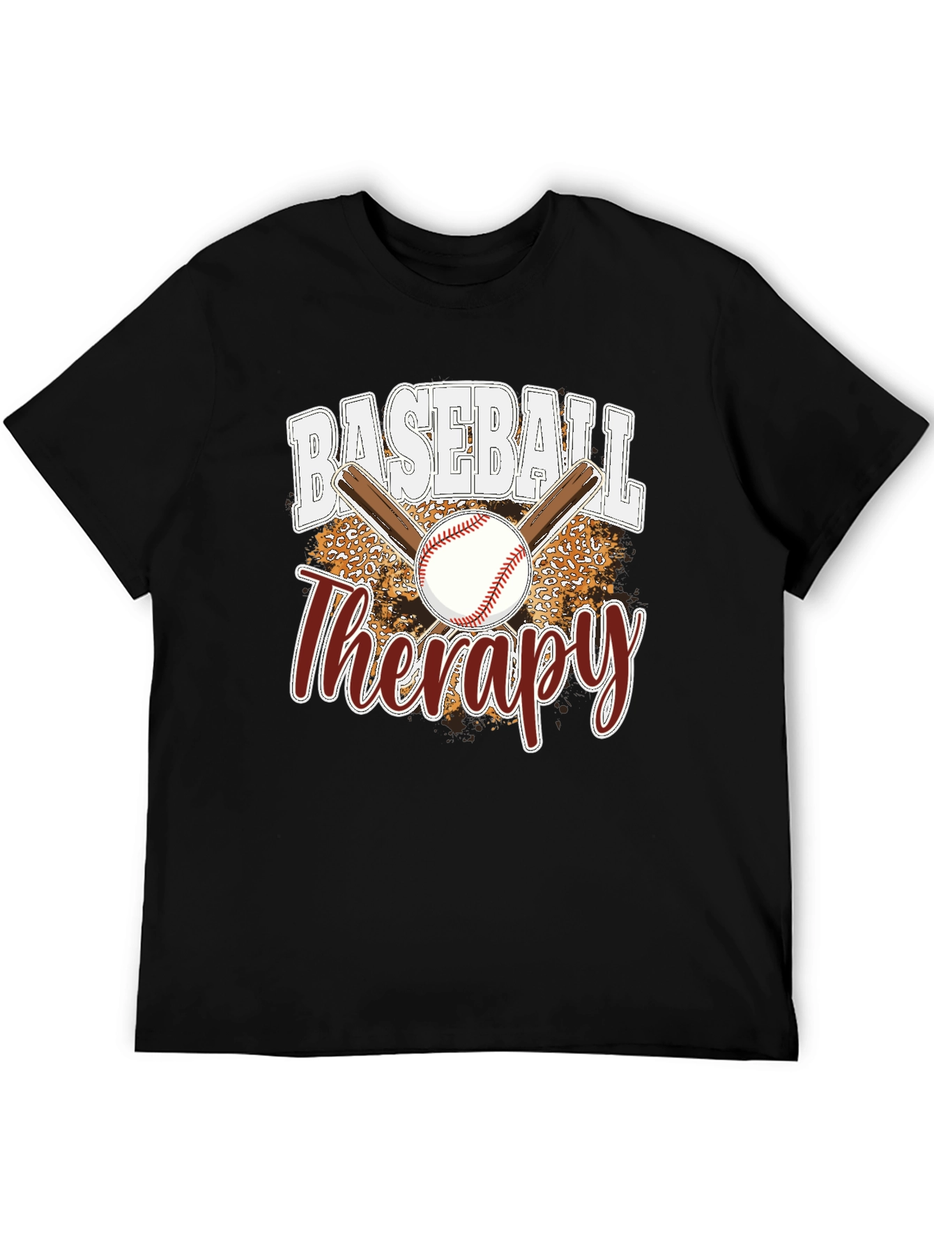 Baseball Therapy Graphic T-Shirt