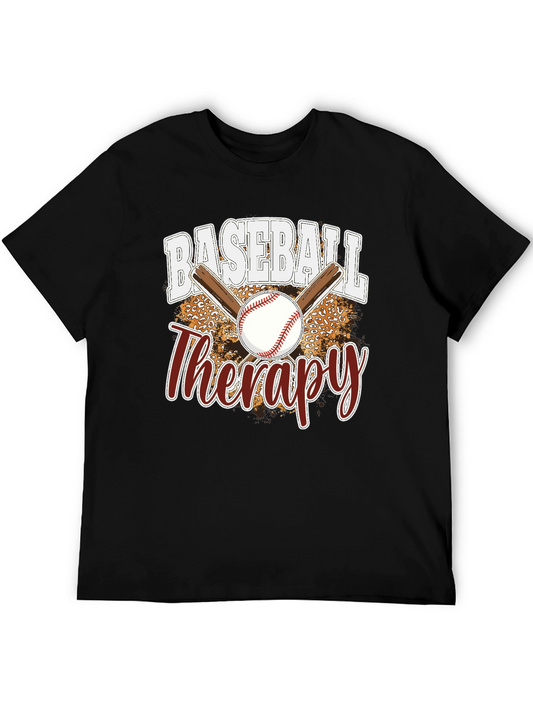 Baseball Therapy Graphic T-Shirt