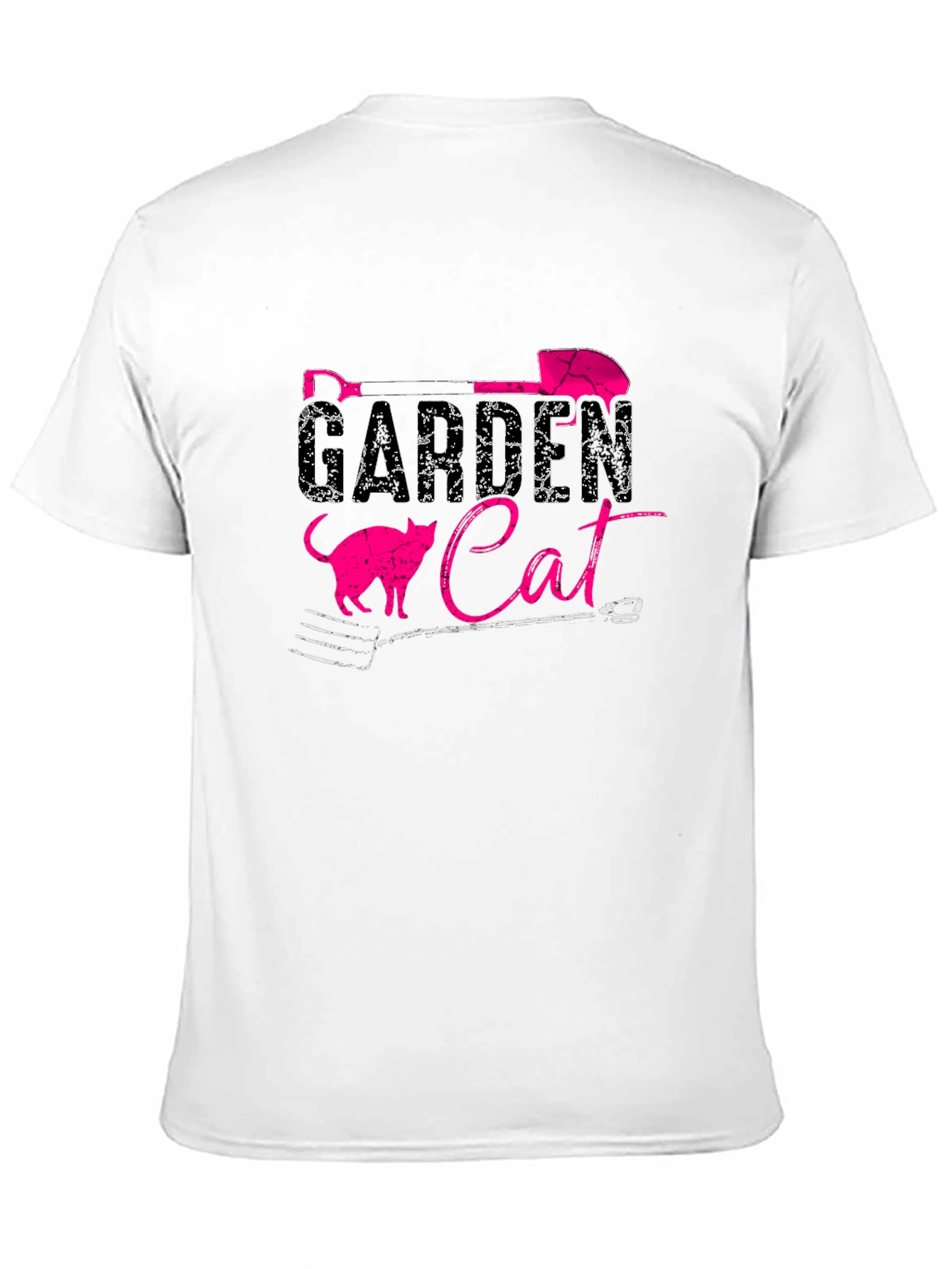 Gardener Cat Graphic T-Shirt