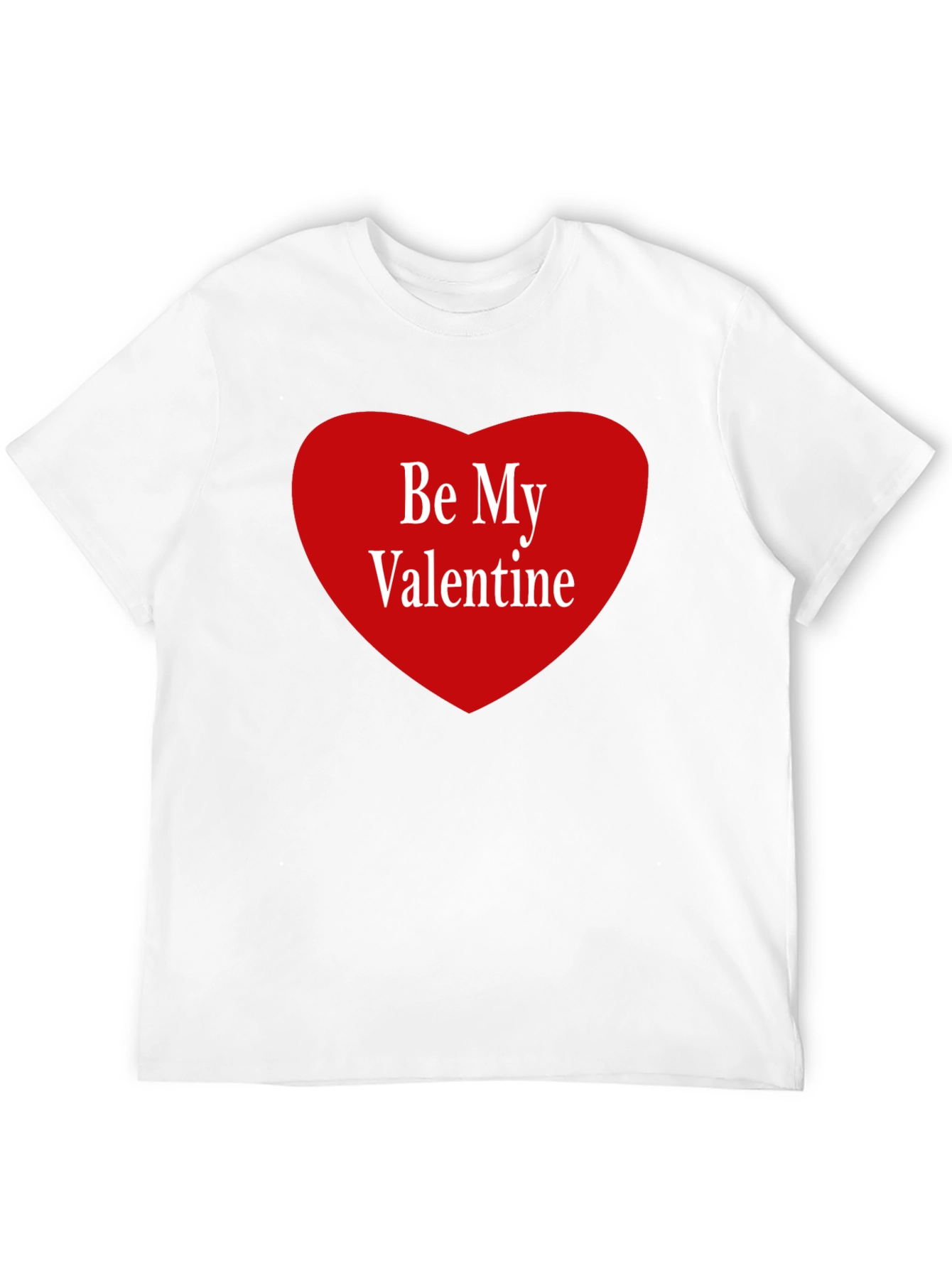 Be My Valentine Graphic Tee - Black
