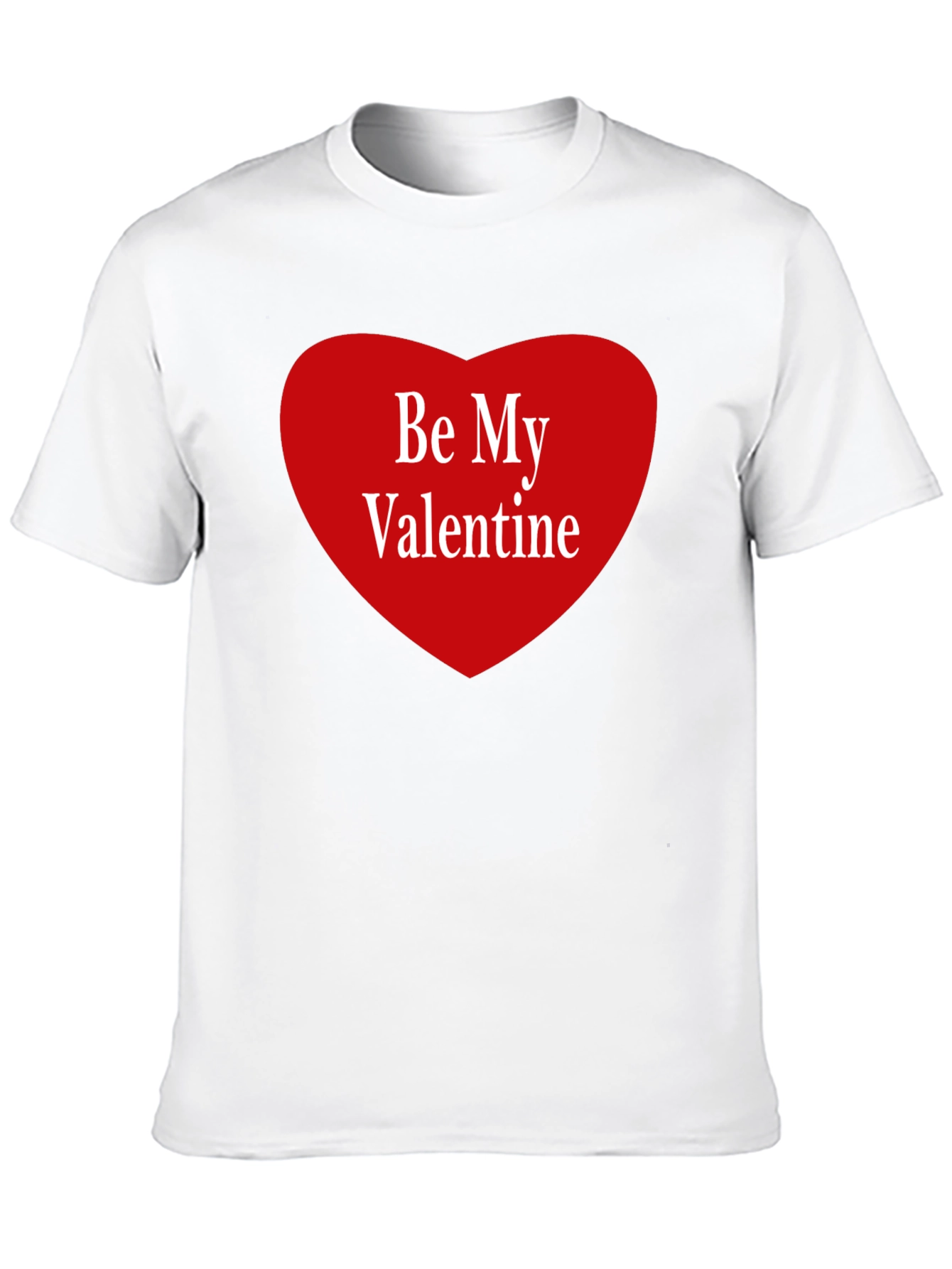 Be My Valentine Graphic Tee - Black