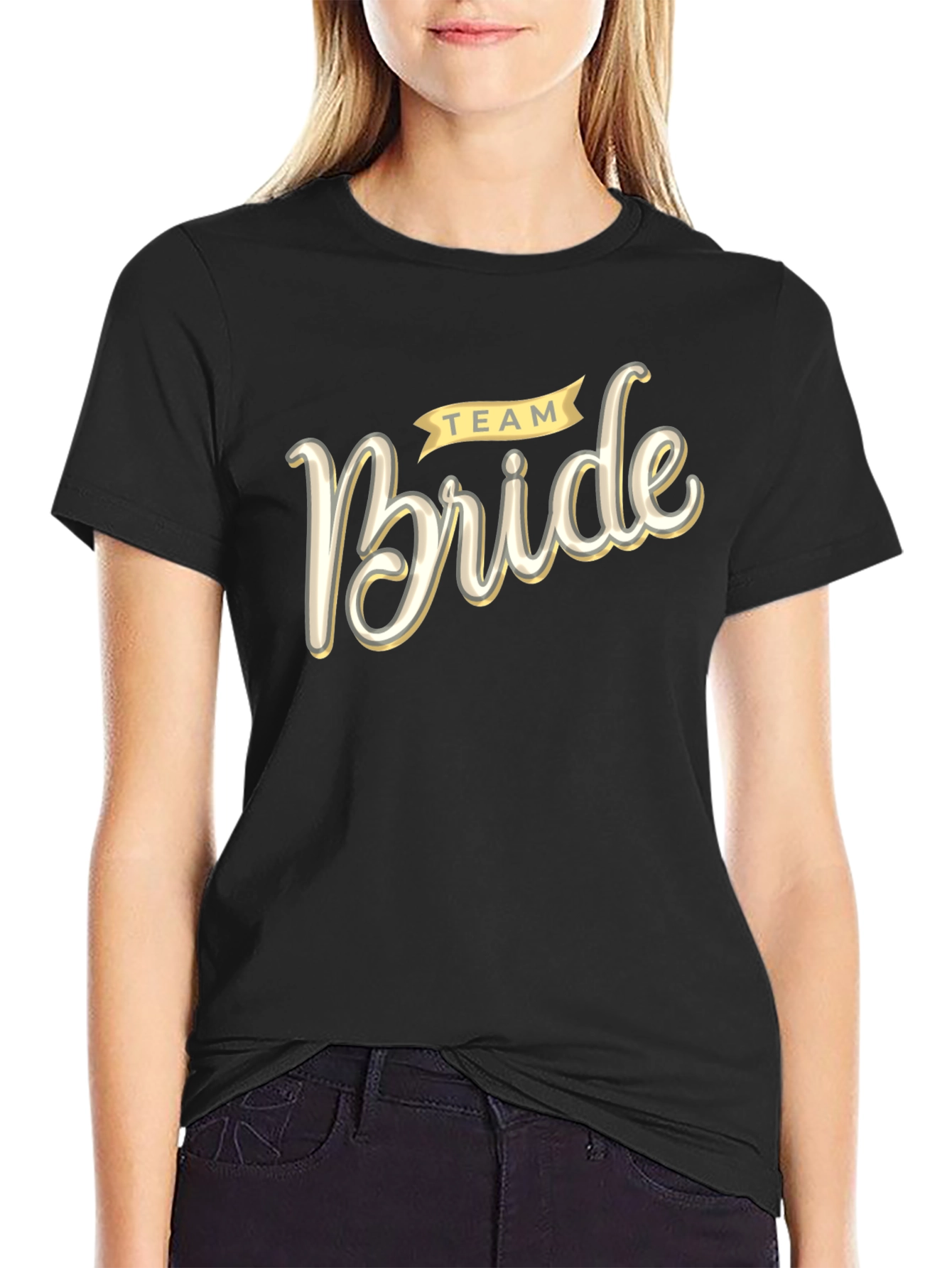 Team Bride T-Shirt Bridal Party Tee