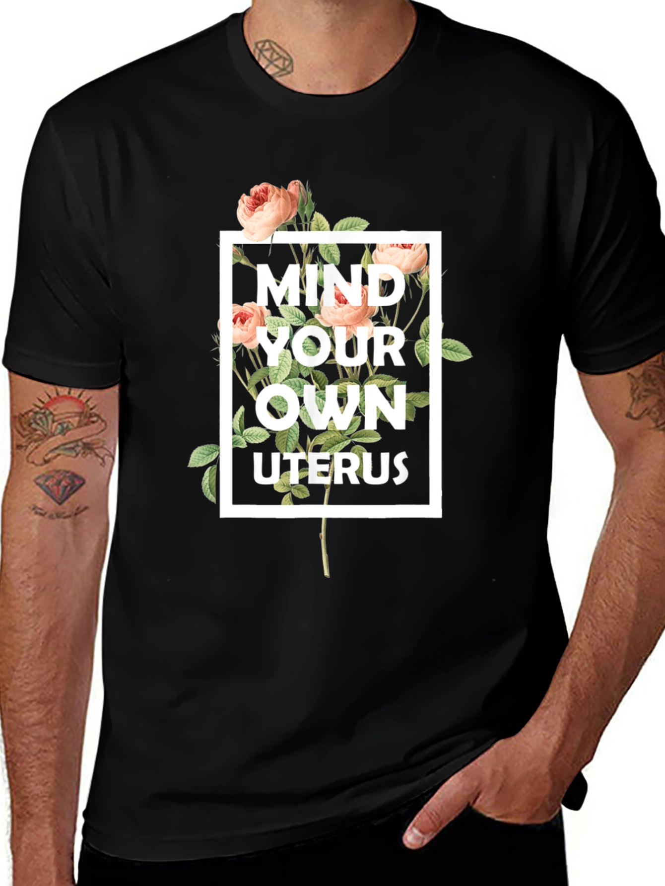 Mind Your Own Uterus Graphic Tee