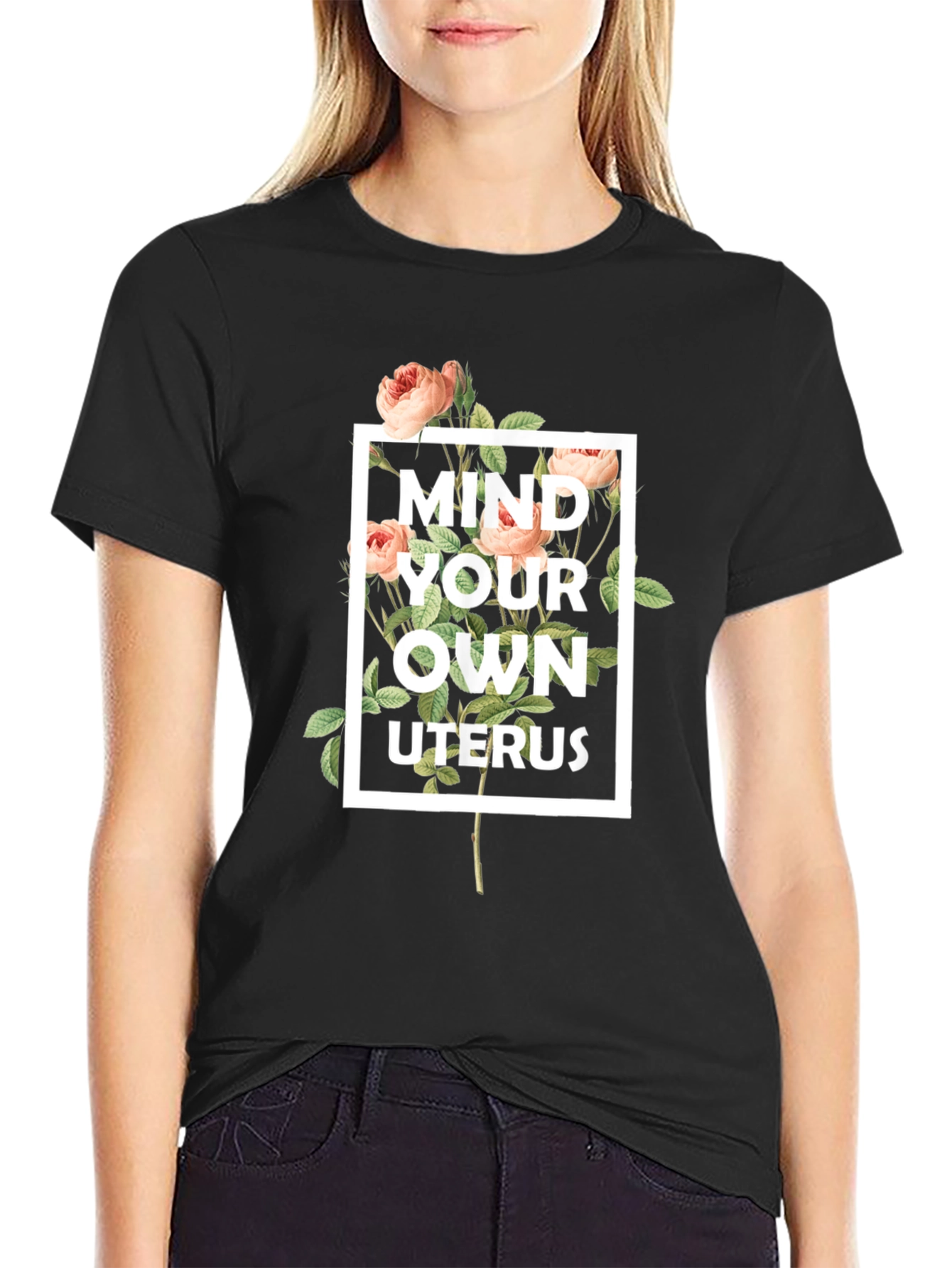 Mind Your Own Uterus Graphic Tee