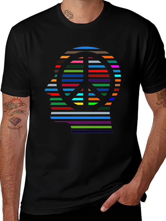 Peace Mind Tee - Retro Graphic T-Shirt