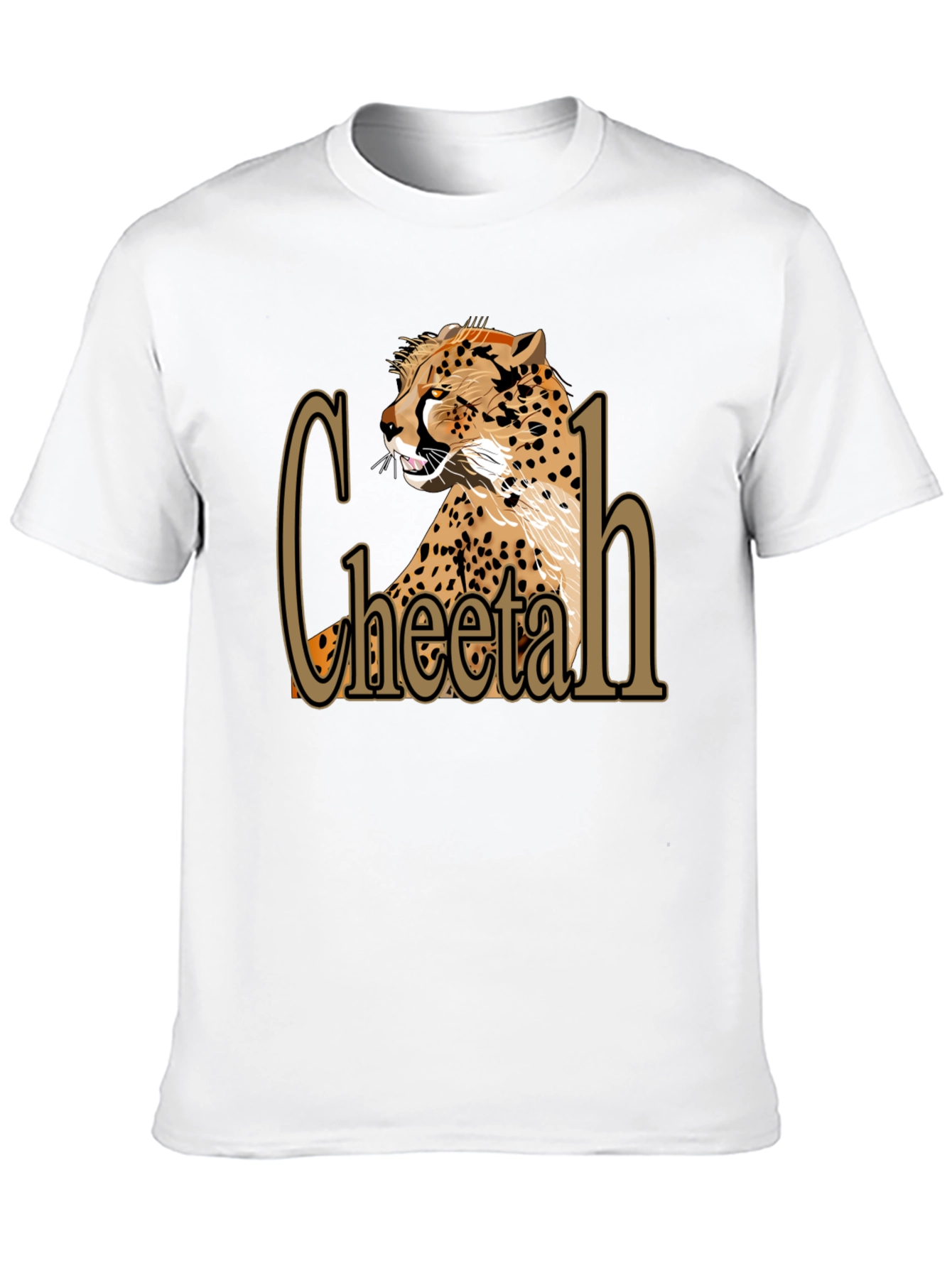 Cheetah Graphic T-Shirt - Bold & Stylish