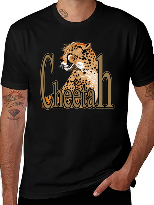 Cheetah Graphic T-Shirt - Bold & Stylish