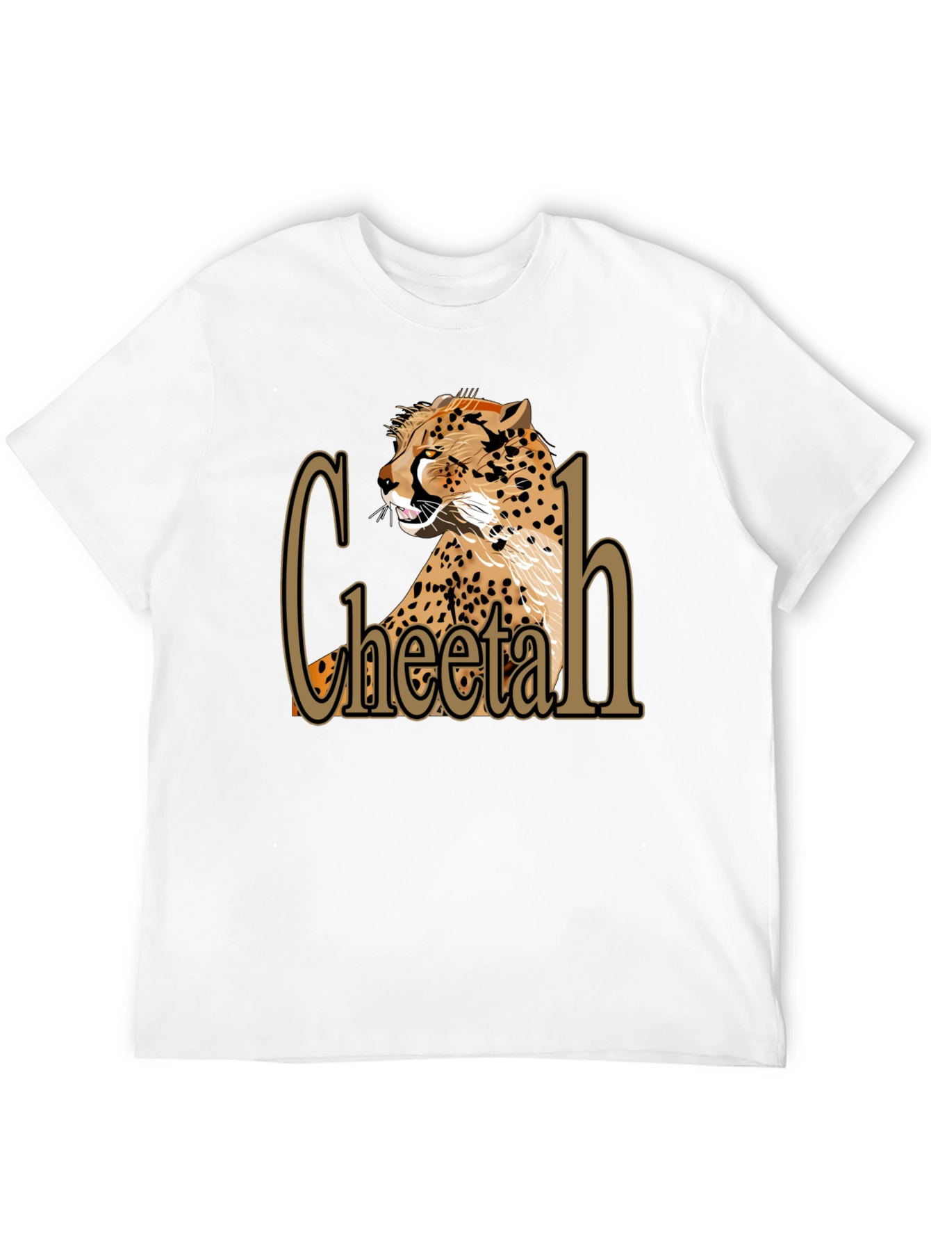 Cheetah Graphic T-Shirt - Bold & Stylish